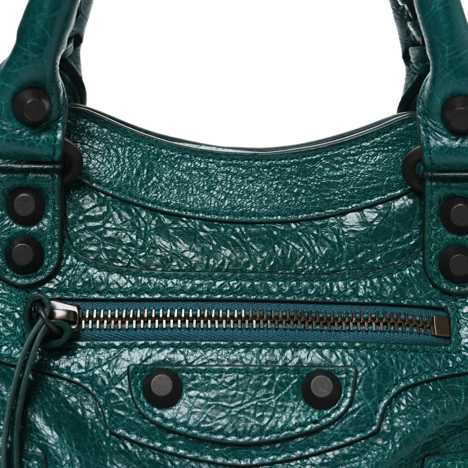 Agneau Classic Hardware Mini City Emerald