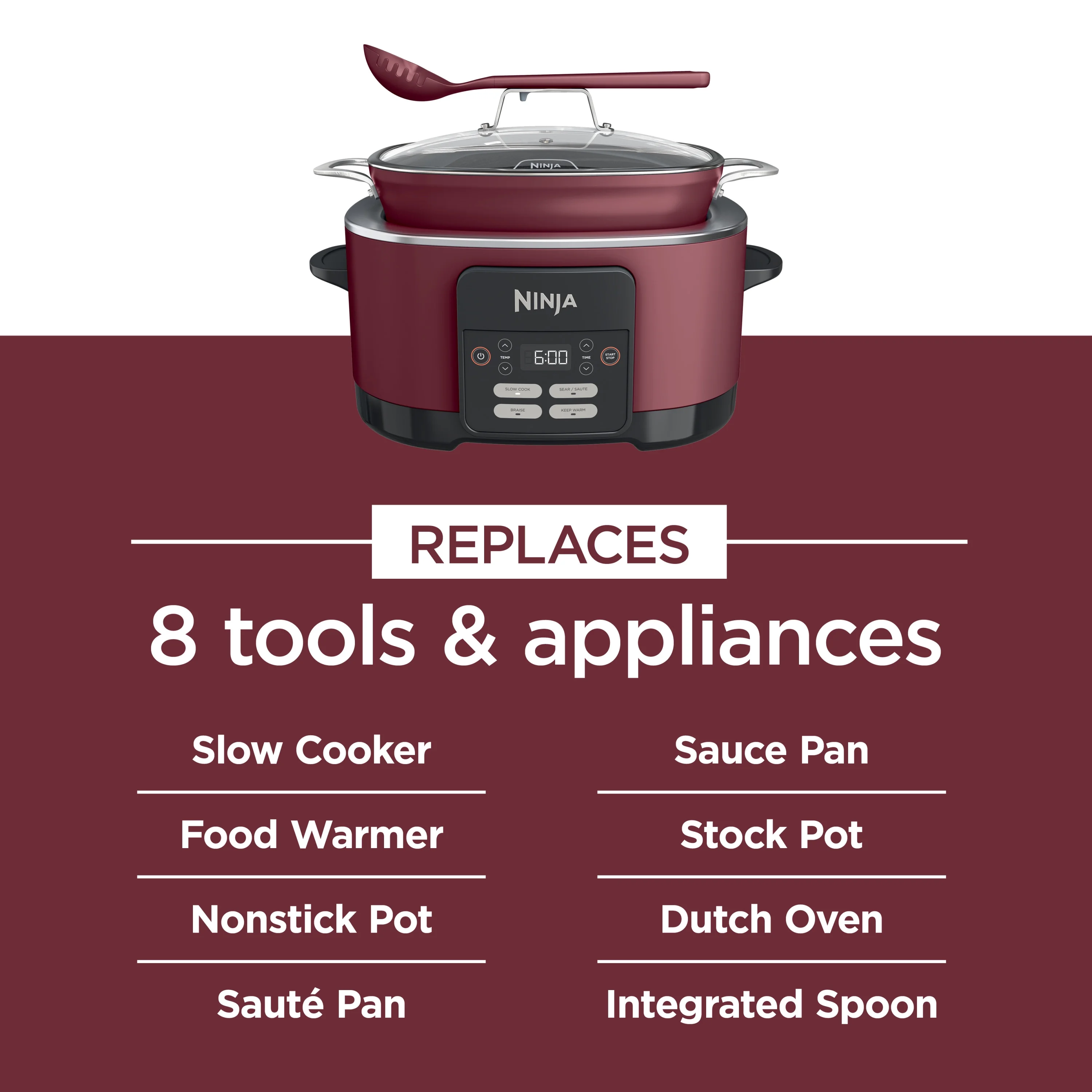 Ninja Foodi Possible Cooker 8.5qt Multi - Cooker, MC1000