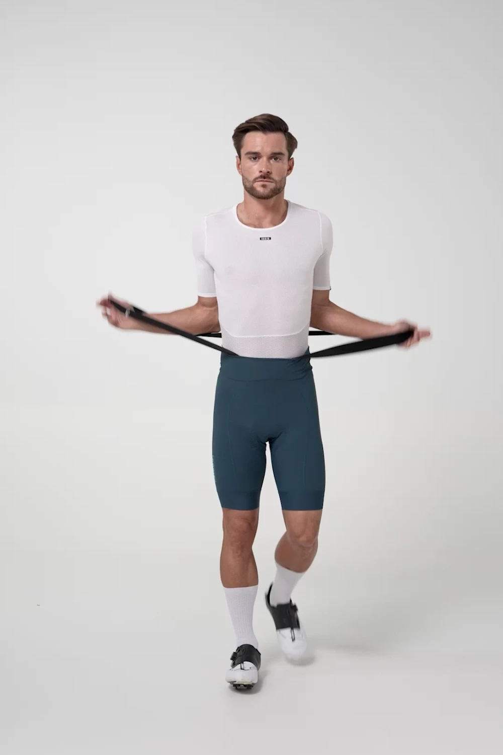 Gobik Bib Shorts  Men Matt 2.0 Hedge Green