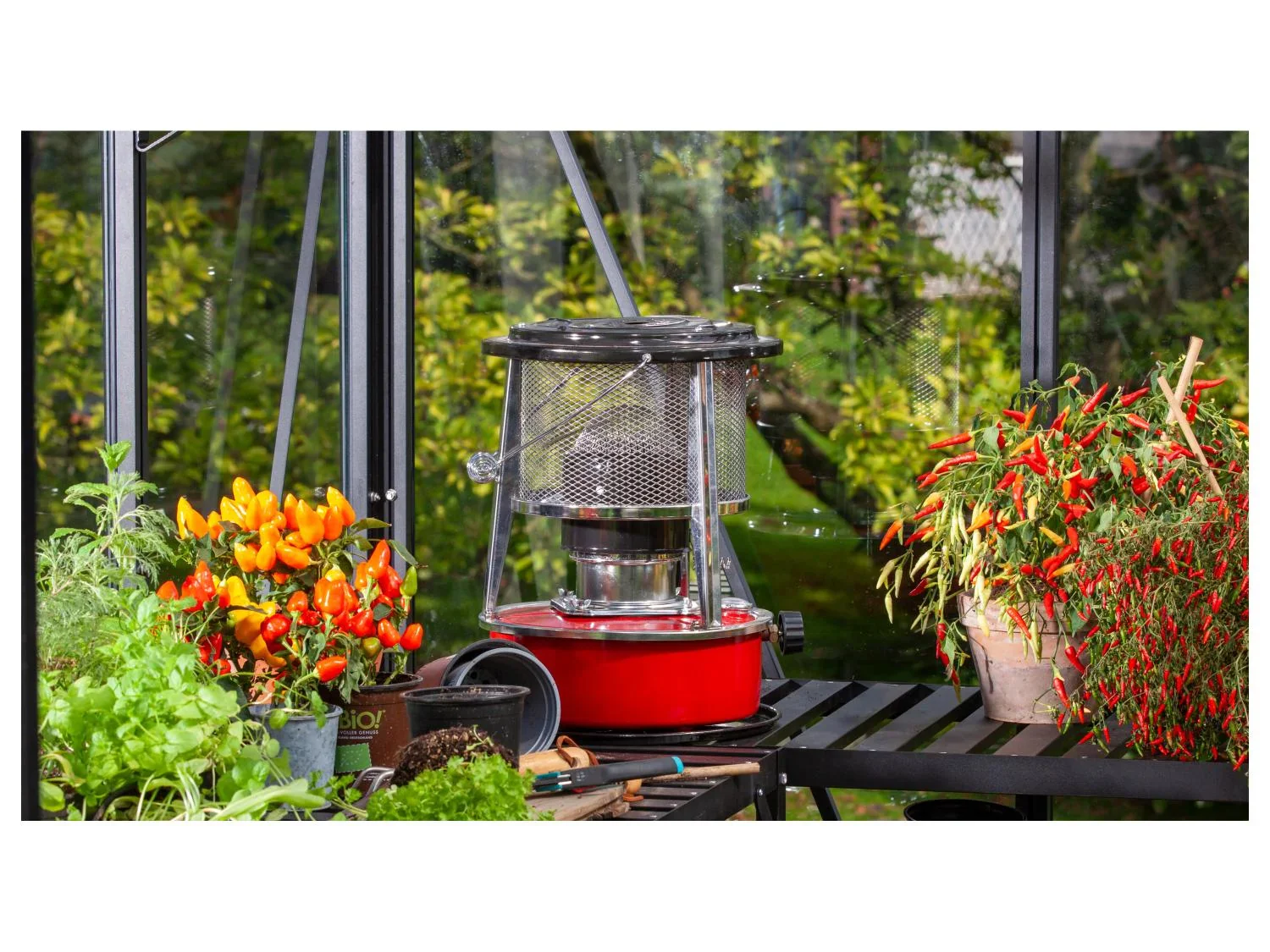 PERGART Chauffage de serre BIG RED