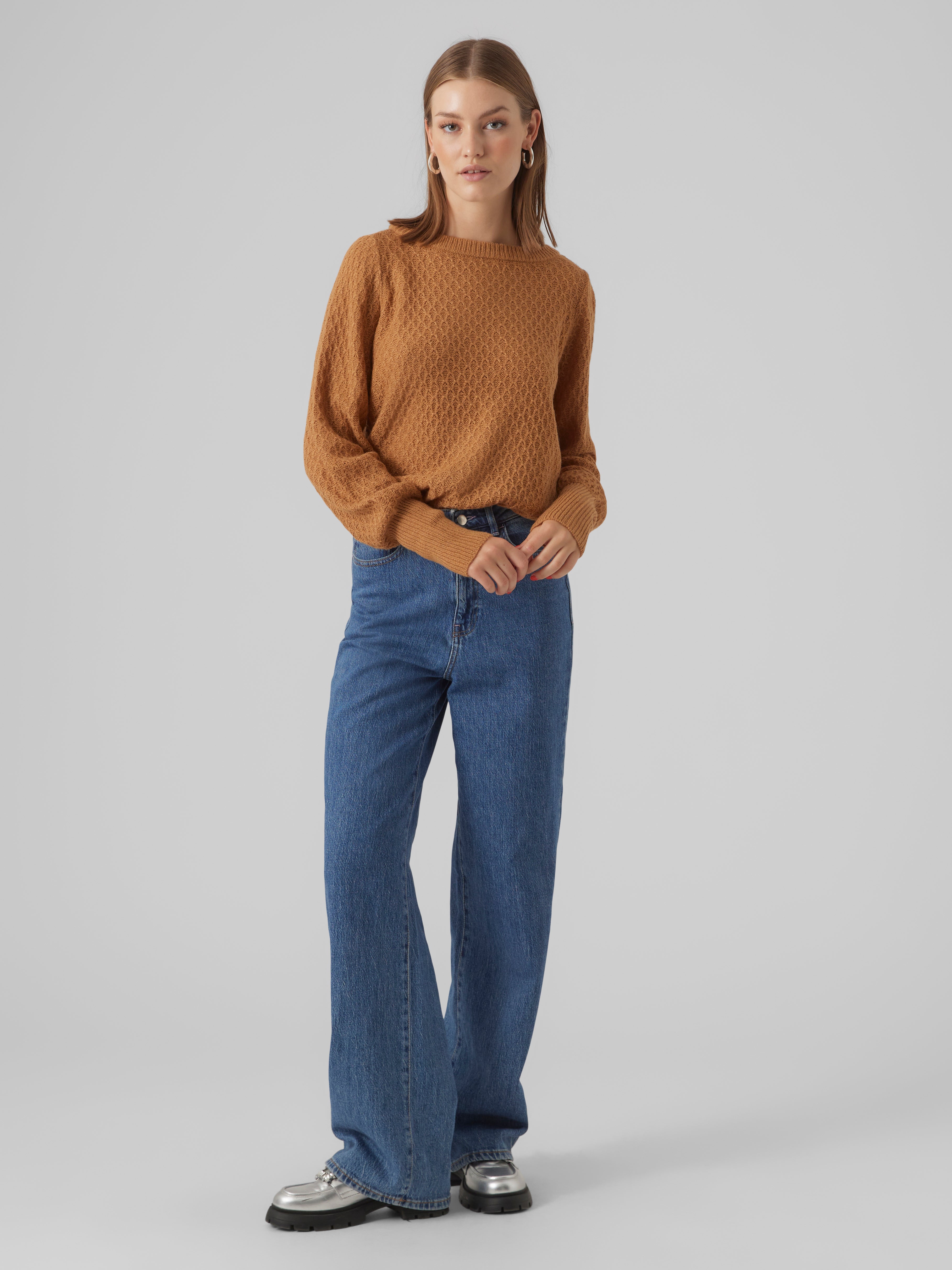 VERO MODA® VMWAFFY Knitted pullover