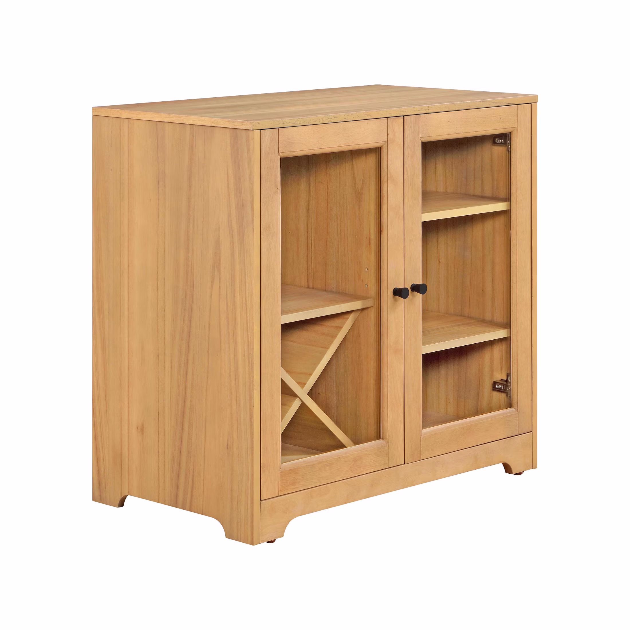 Better Homes & Gardens Aster Bar Cabinet, Natural Oak finish, by Dave & Jenny Marrs
