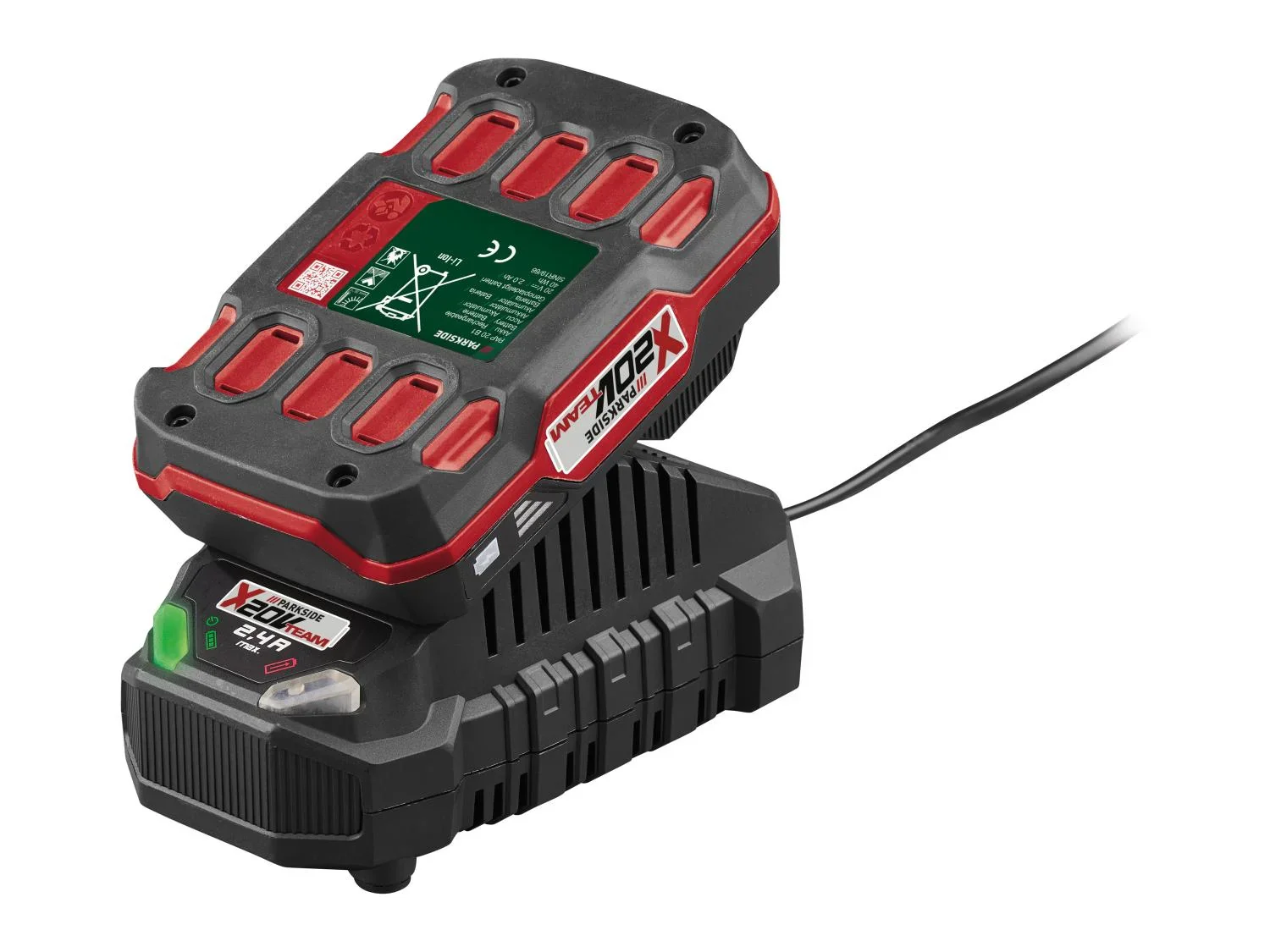 PARKSIDE Set perceuse-visseuse sans fil PABS 20-Li G8 + batterie + chargeur, 20 V