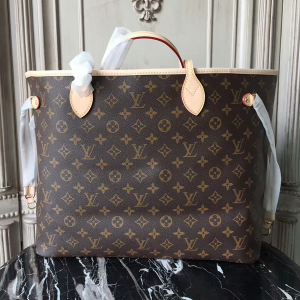 L M41179 Neverfull GM Shoulder Bag Monogram Canvas
