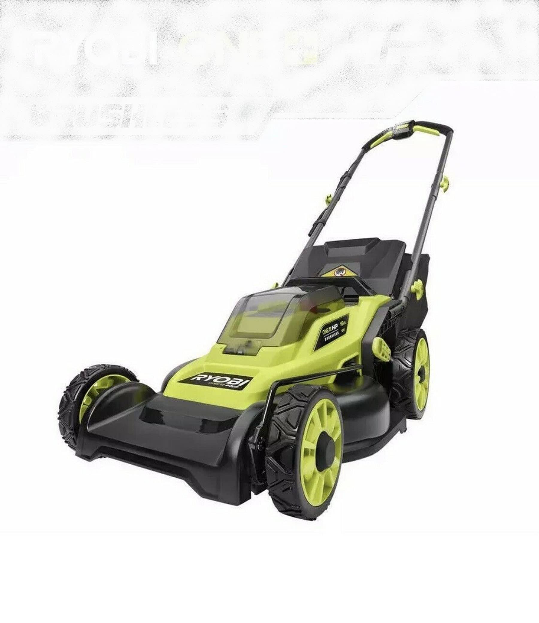 Ryobi P1109BTLVNM One+ HP 18V Brushless 16 in. Cordless Battery Walk Behind Push Lawn Mower (Tool Only)