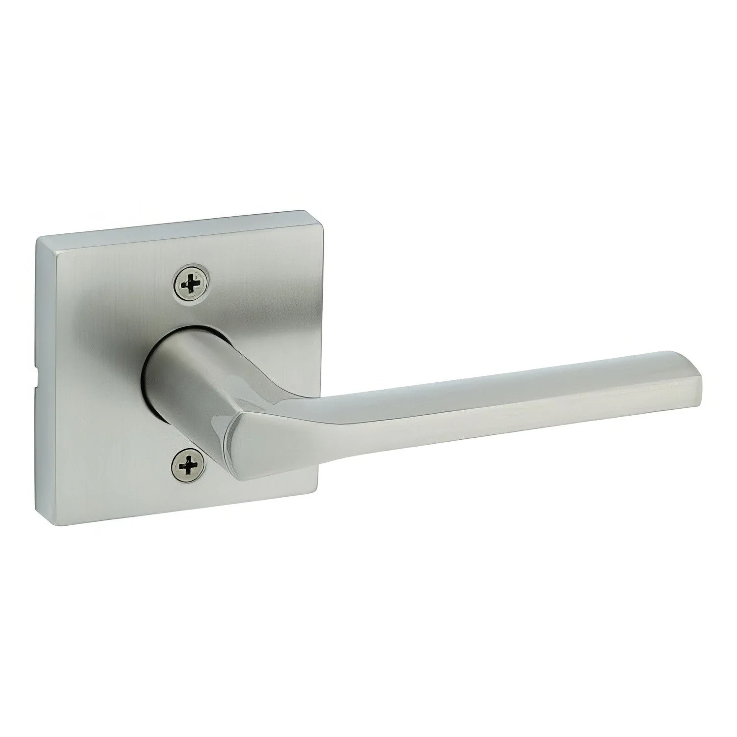 Kwikset 788LSLSQT Lisbon Dummy Door Lever with Square Rose - TA Screen Specialist, Inc.