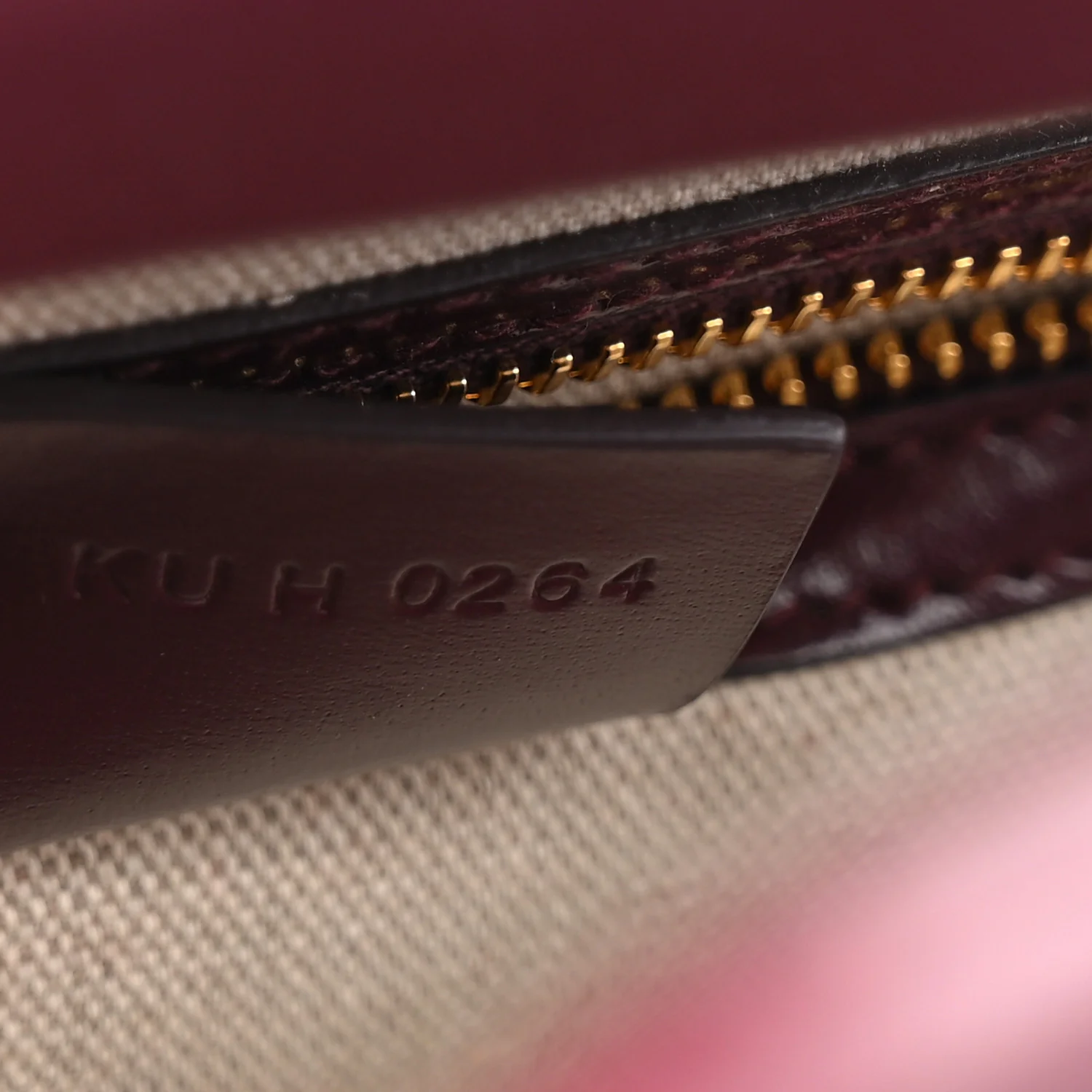 Box Calfskin Mini Lock Antigona Oxblood Red