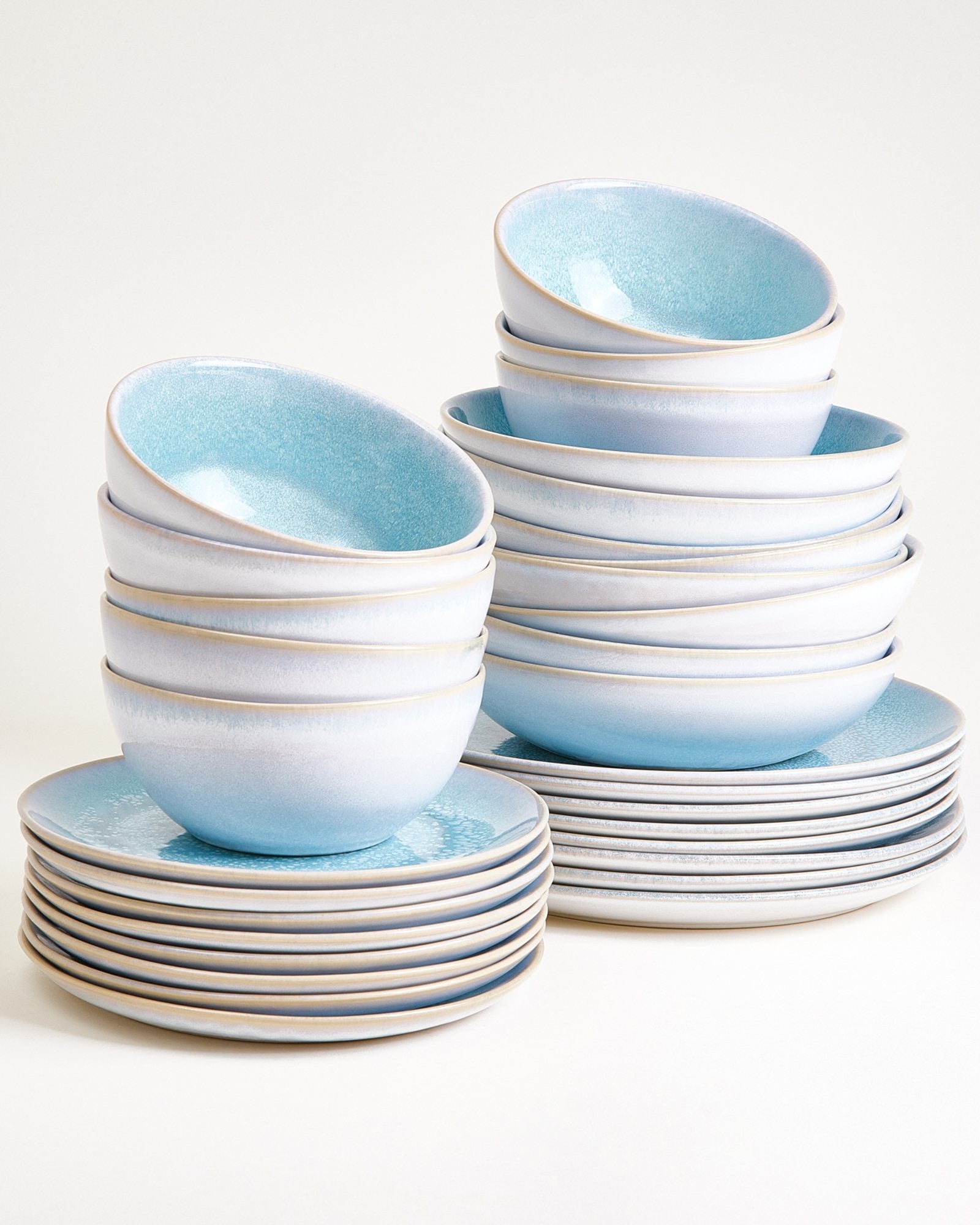 CORDOAMA - TABLEWARE SET CLASSIC AQUA 32 PIECES