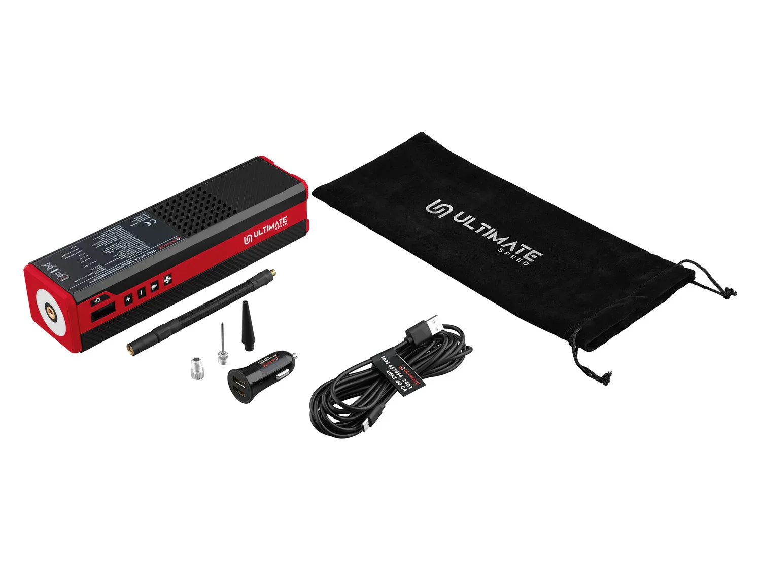 ULTIMATE SPEED Mini-compresseur  batterie USKT 60 C4