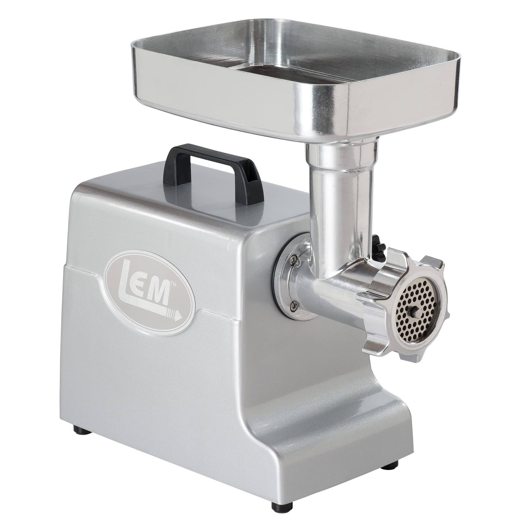 LEM #8 Mighty Bite Grinder, Silver