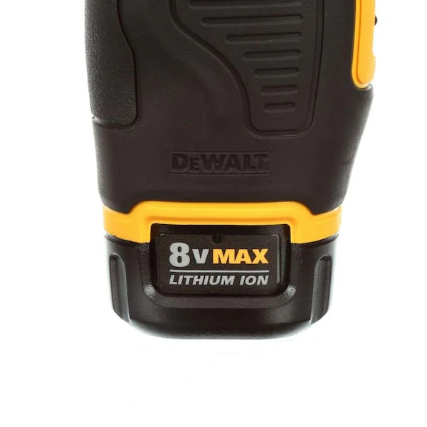 8V MAX Cordless Gyroscopic Screwdriver with Adjustable Handle, (2) 1 0Ah Batteries, Charger, and Bag Image 9