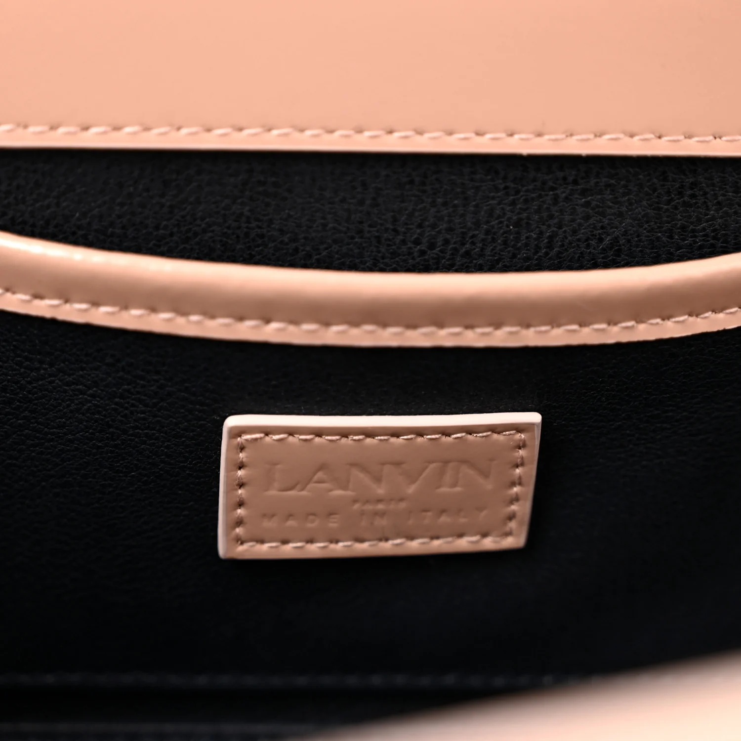 Calfskin Logo Medium Cat Pencil Bag Pink