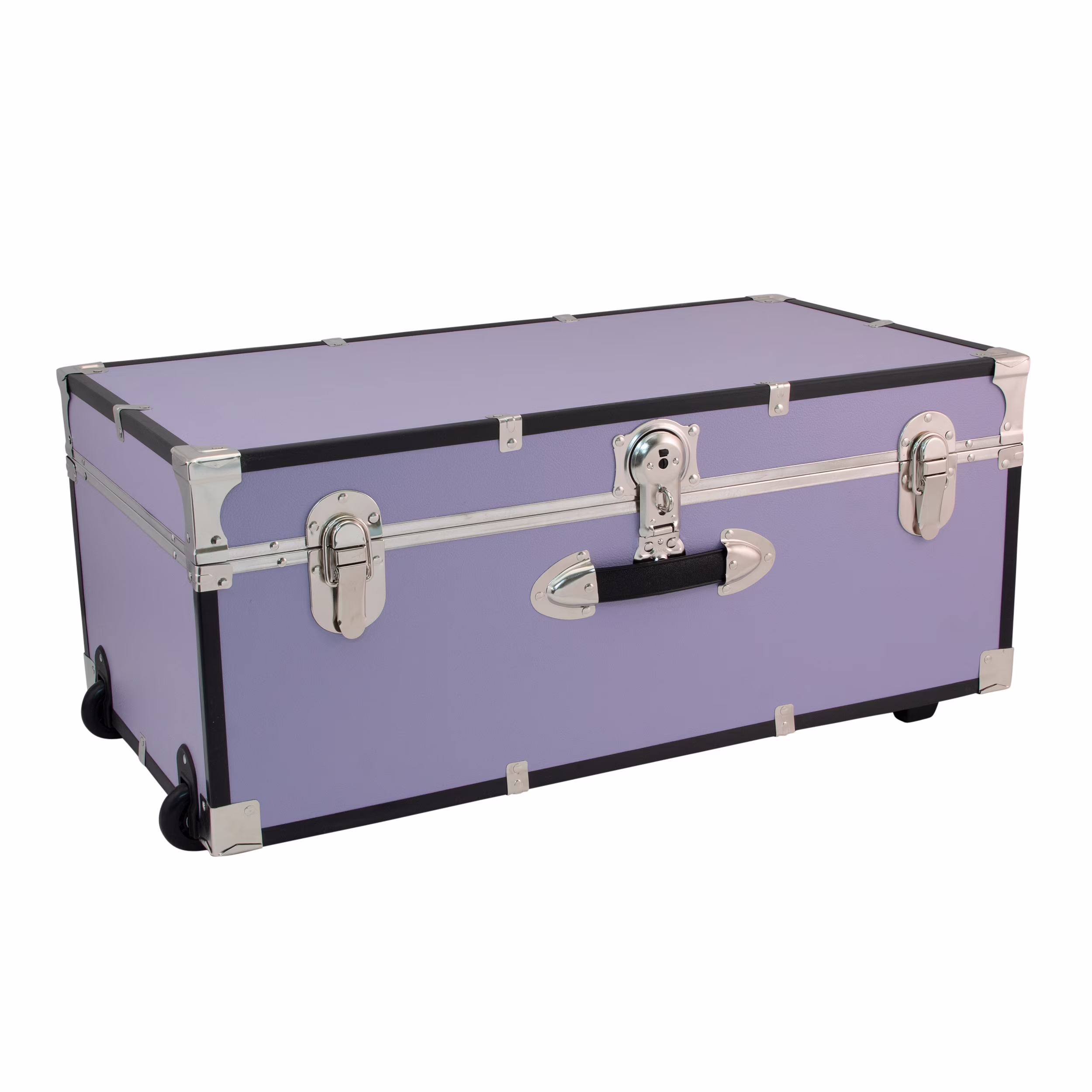 Collegiate Collection Footlocker Trunk with Wheels(Blue) - Image 7