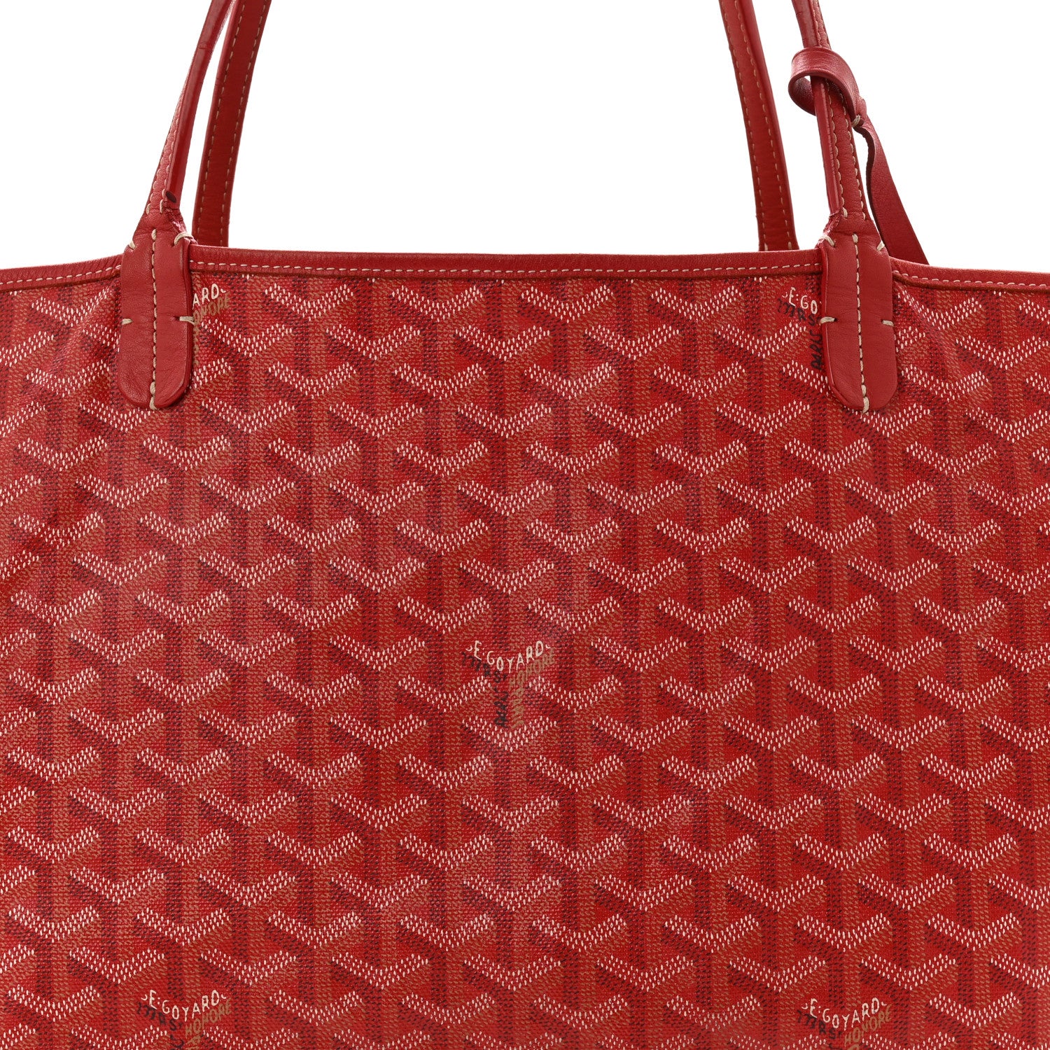 Goyardine Saint Louis GM Red