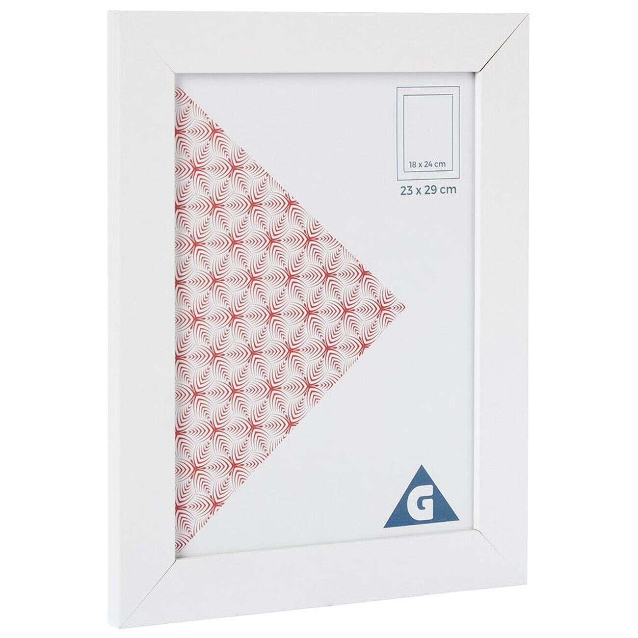 Cadre photo blanc 1 vue 18 x 24 cm