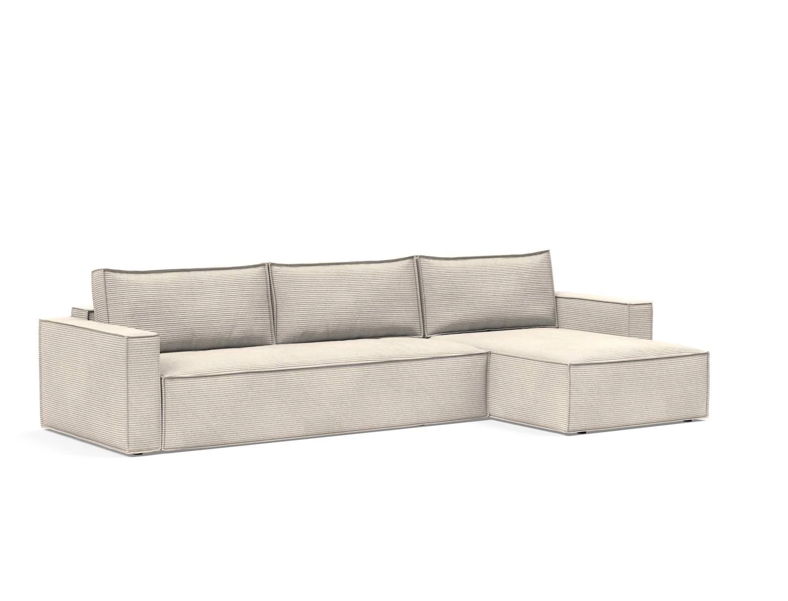 Divano letto matrimoniale con penisola Newilla Lounger
