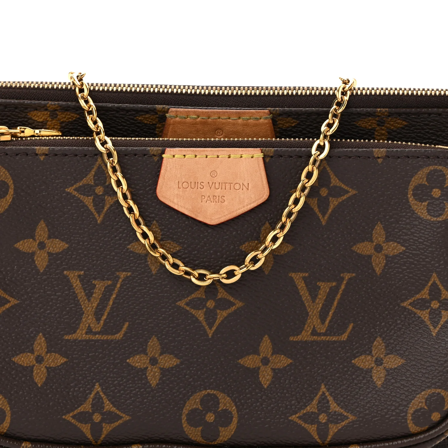 Monogram Multi Pochette Accessories Kaki