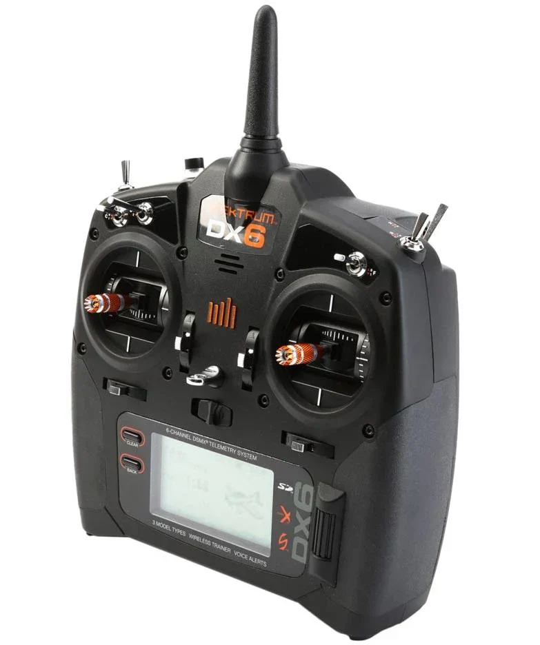 Émetteur Spektrum DX6 à 6 canaux avec récepteur AR610