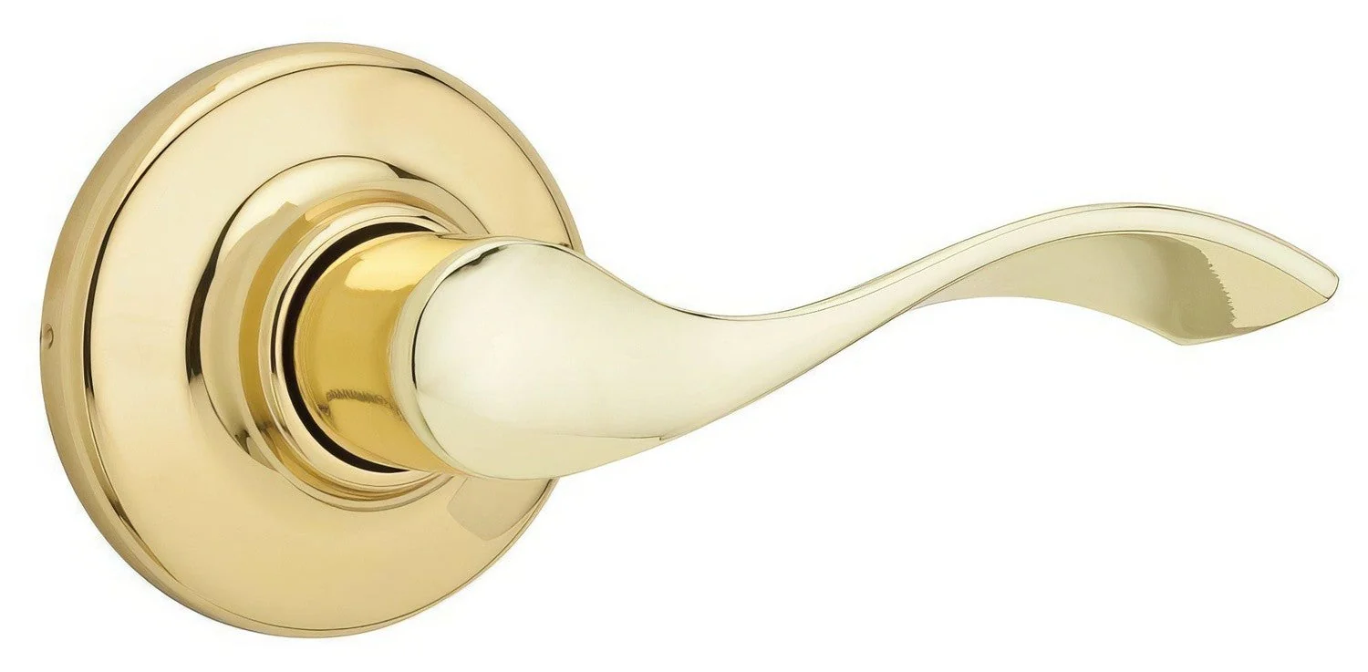 Kwikset 300BL Balboa Reversible Privacy Door Lever - TA Screen Specialist, Inc.