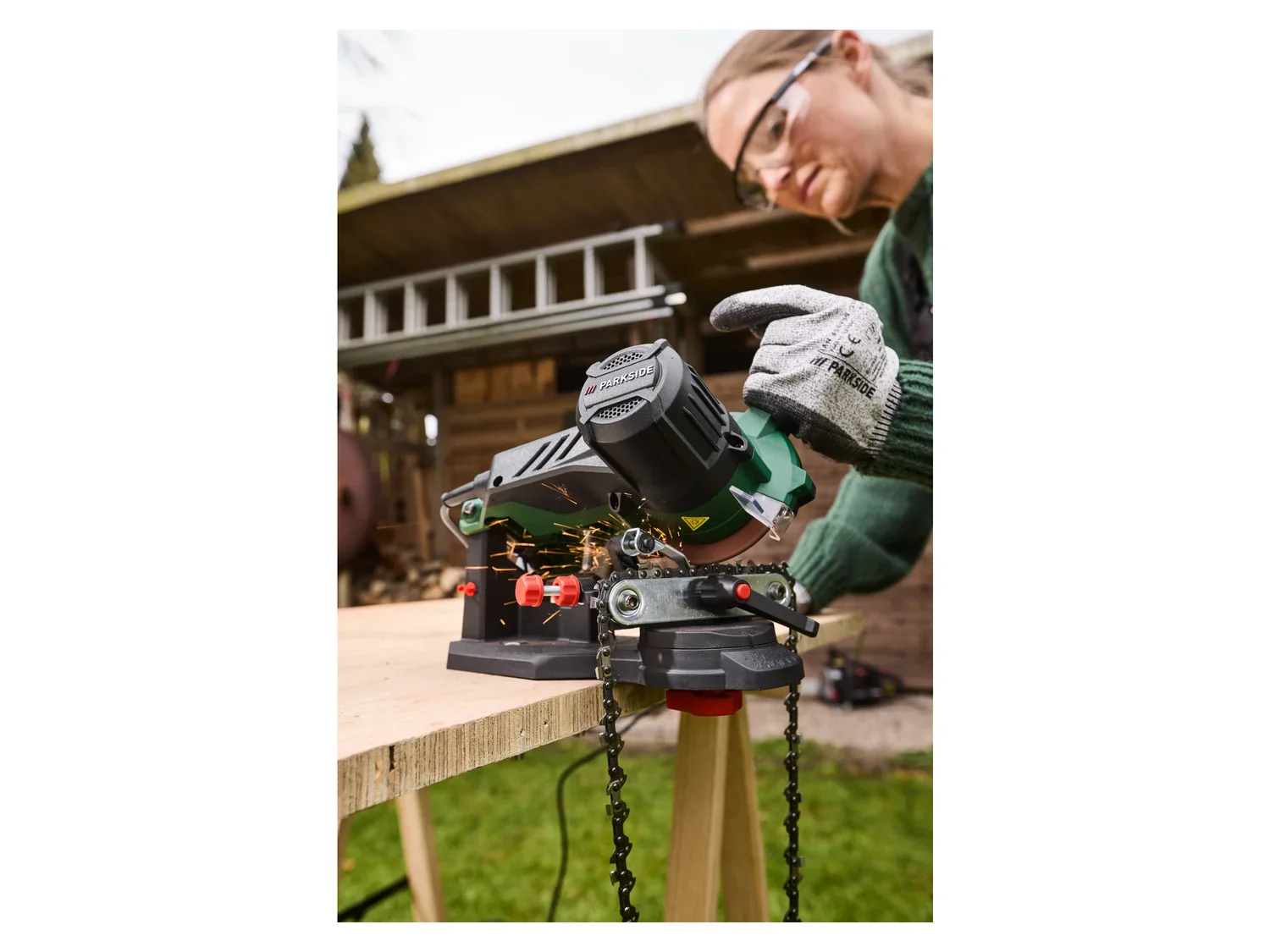 PARKSIDE Affteuse de chane PSG 85 C2, 85 W