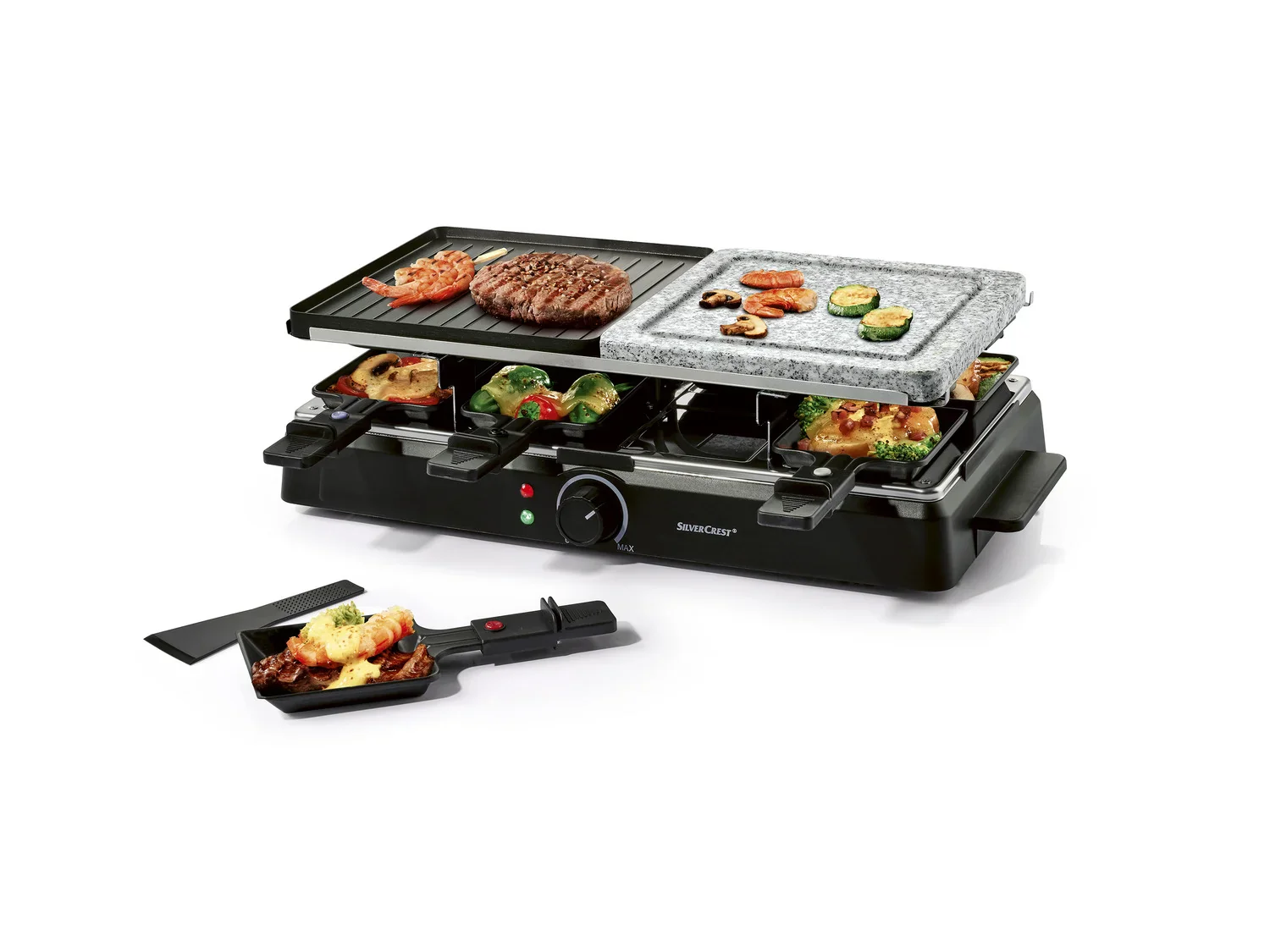 SILVERCREST KITCHEN TOOLS Raclette-grill SRGS 1400 E1, 1400 W