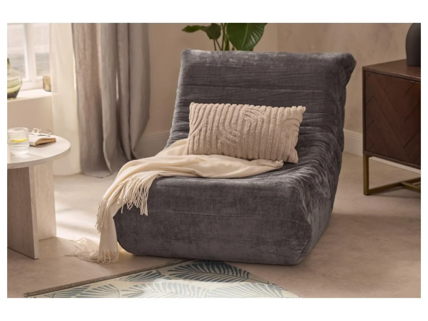 Pouf lounge d'intrieur
