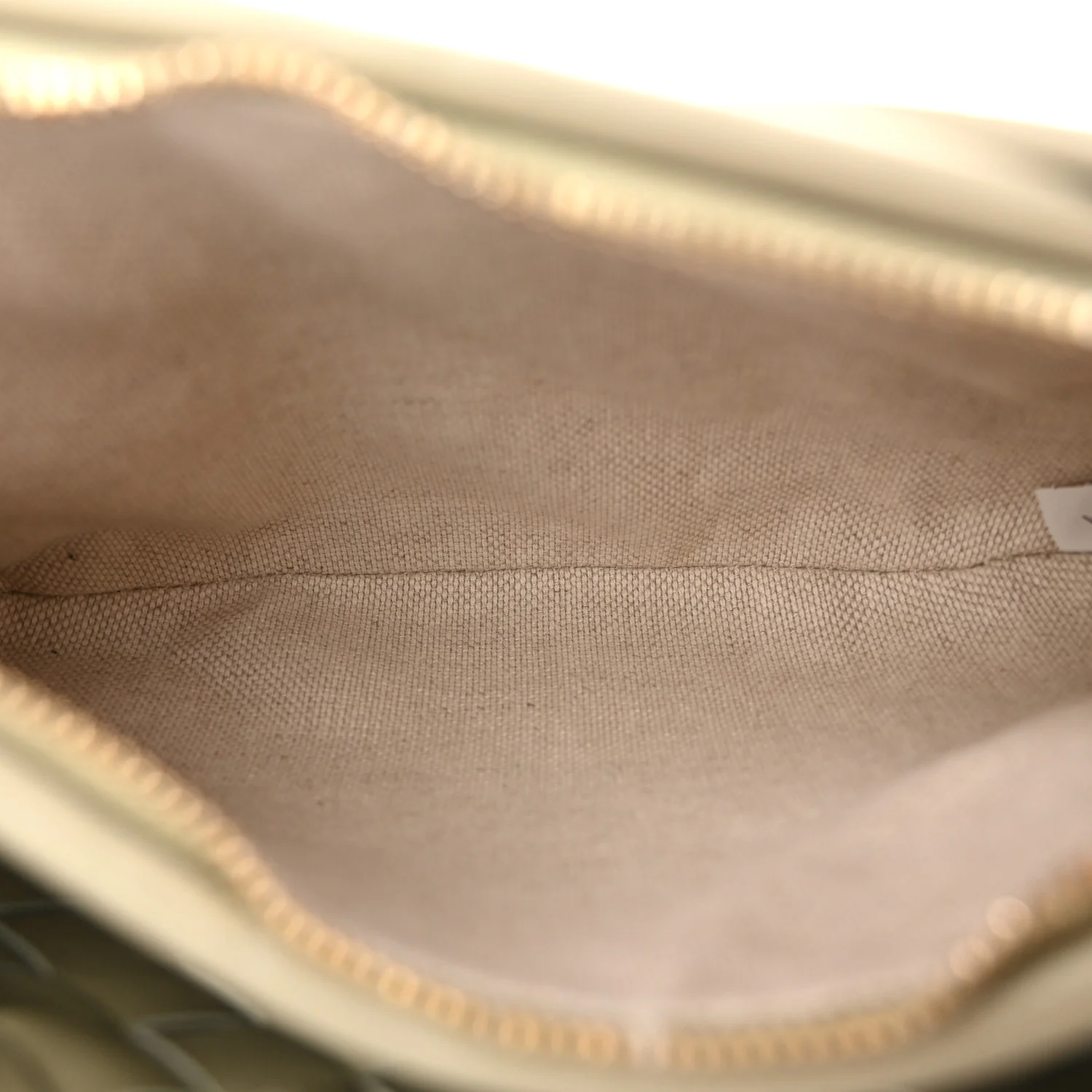 Nappa Intrecciato Small Gemelli Multipocket Bag Travertine Muse