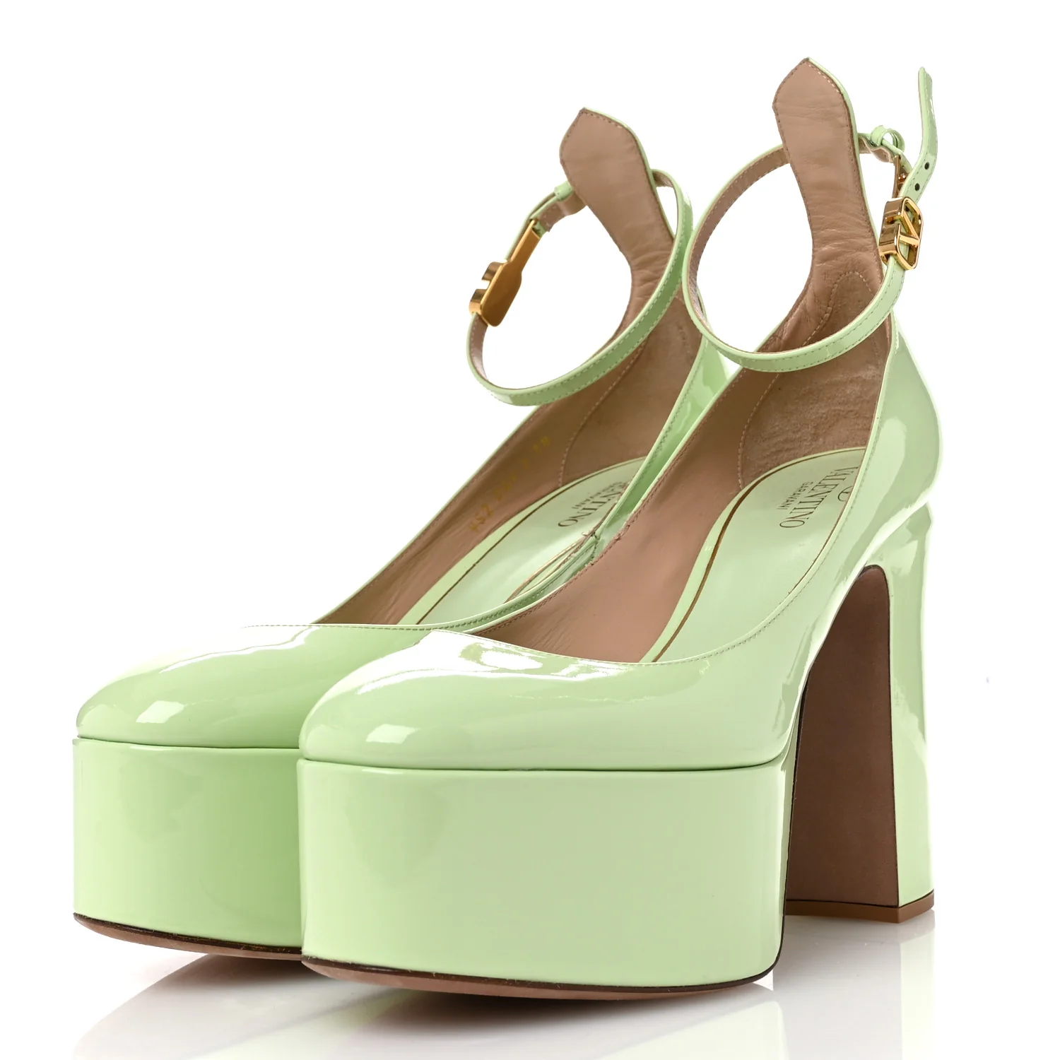 Patent Tan-Go 55/155mm Platform Pumps 38 Ambrosia