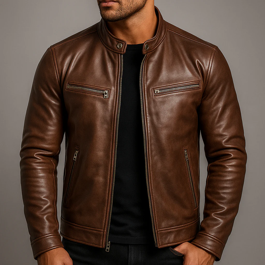 Jace™ | Veste En Cuir Décontractée