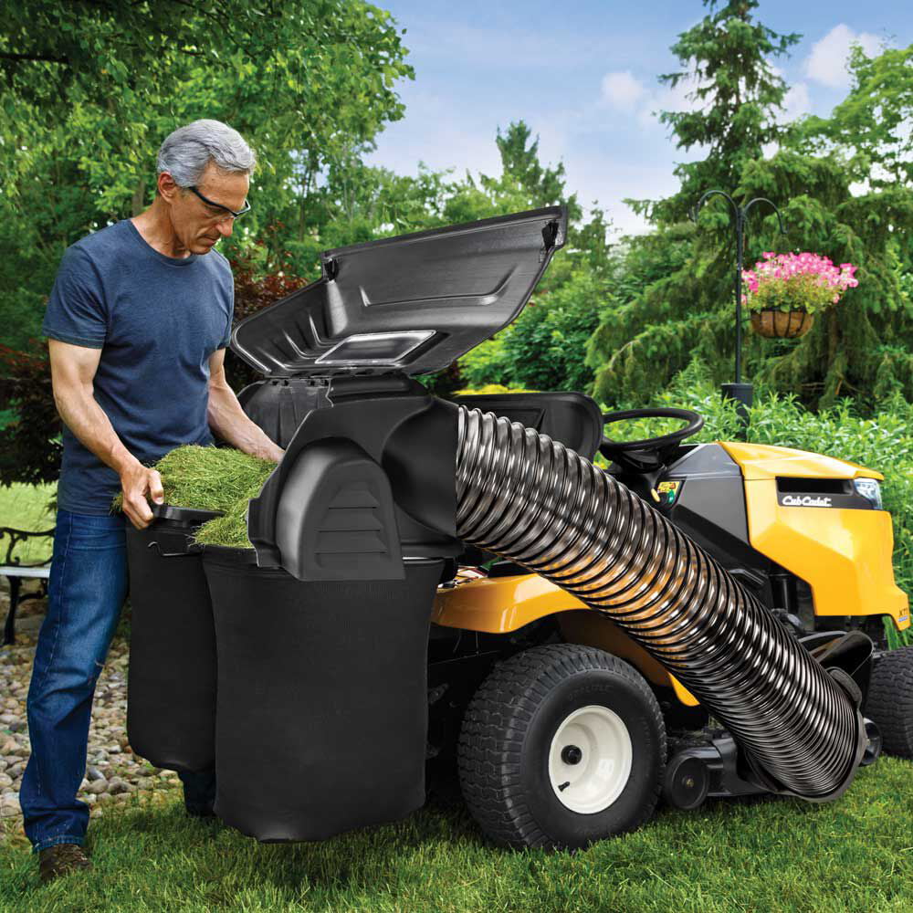 Cub Cadet Original Equipment 42 in and 46 in Double Bagger for XT1 and XT2 Series Riding Lawn Mowers (2015 and After) Image 2