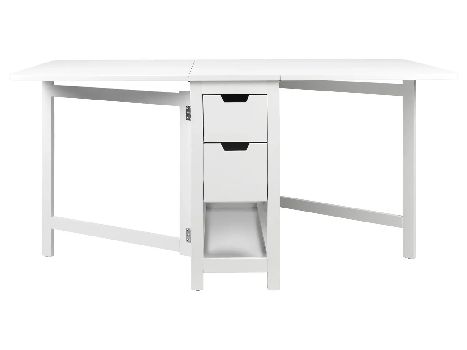 LIVARNO home Table pliante, 150 x 74 x 80 cm, blanche