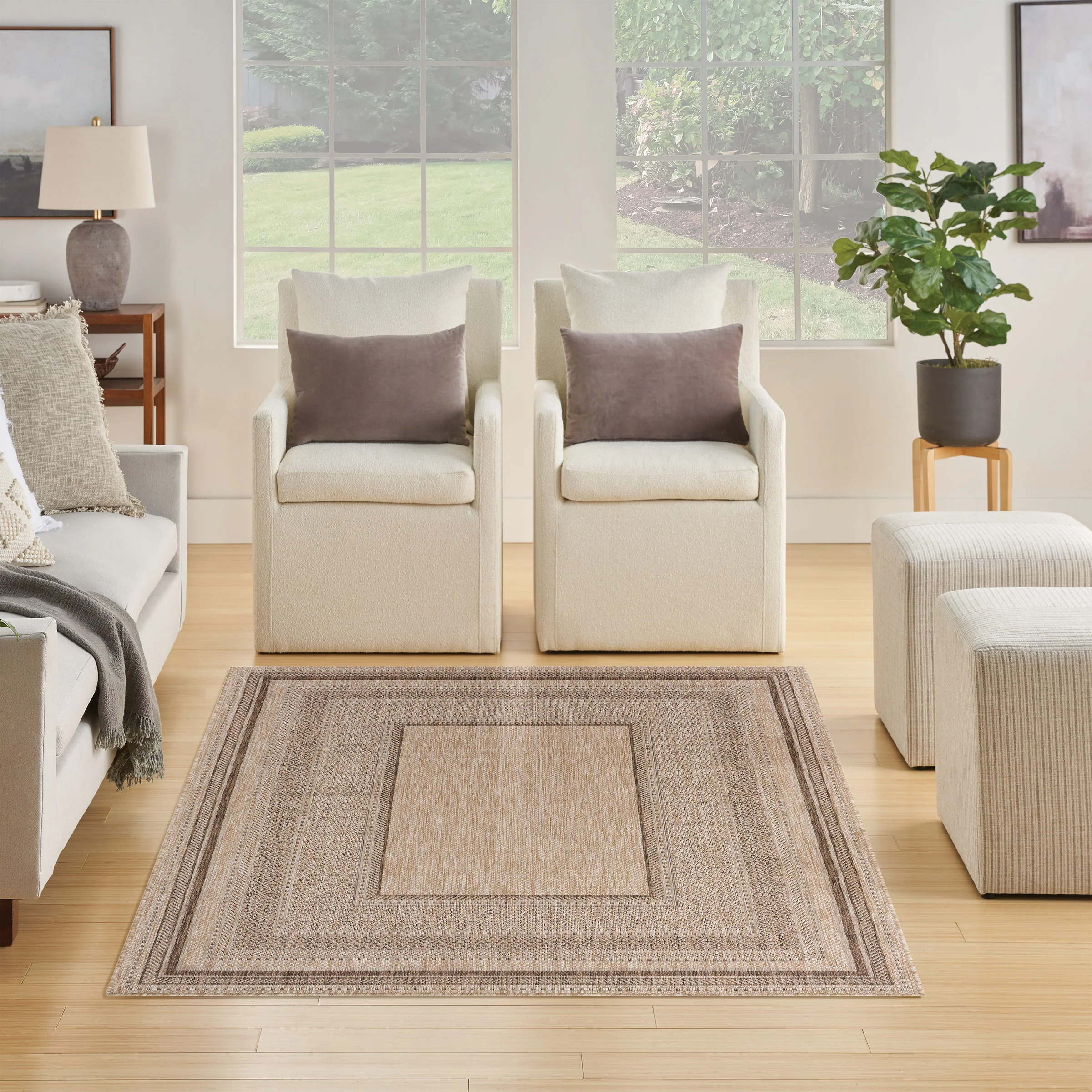 Nourison Garden Spring Indoor/Outdoor Rug Collection, Hillside