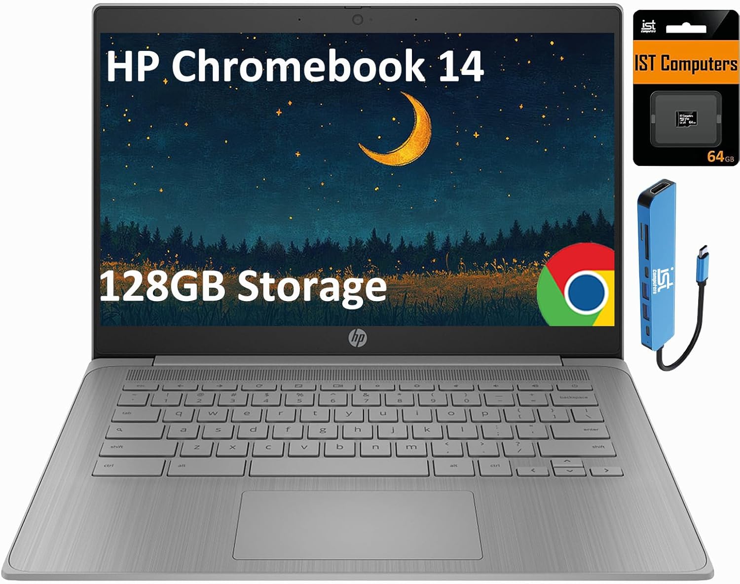 HP Chromebook 14 Laptop (14