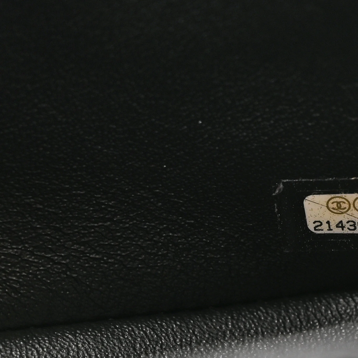 Caviar Quilted Mini Rectangular Flap Black