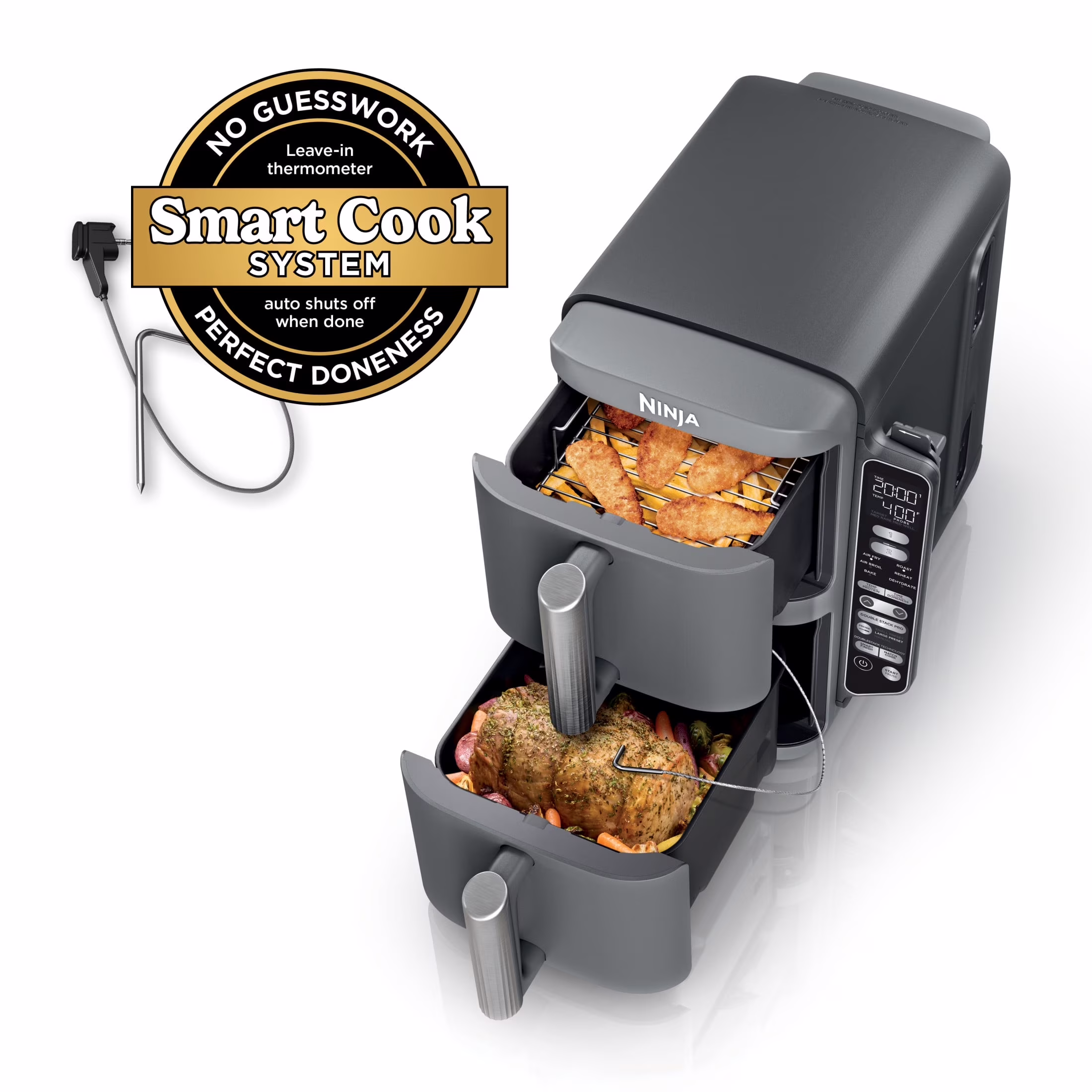 Ninja Doublestack XL Smart 2 - Basket Air Fryer
