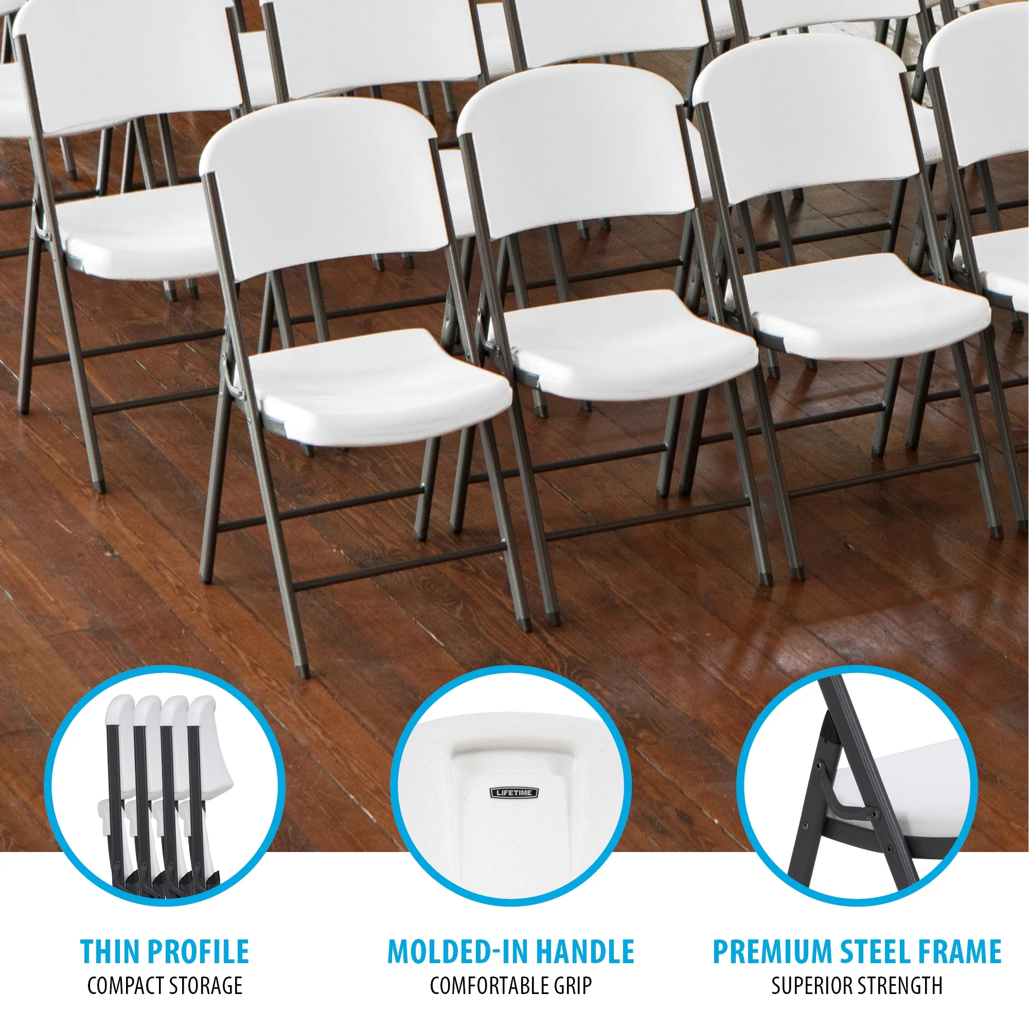 Lifetime Folding Table and Chair Set - Pack of 108