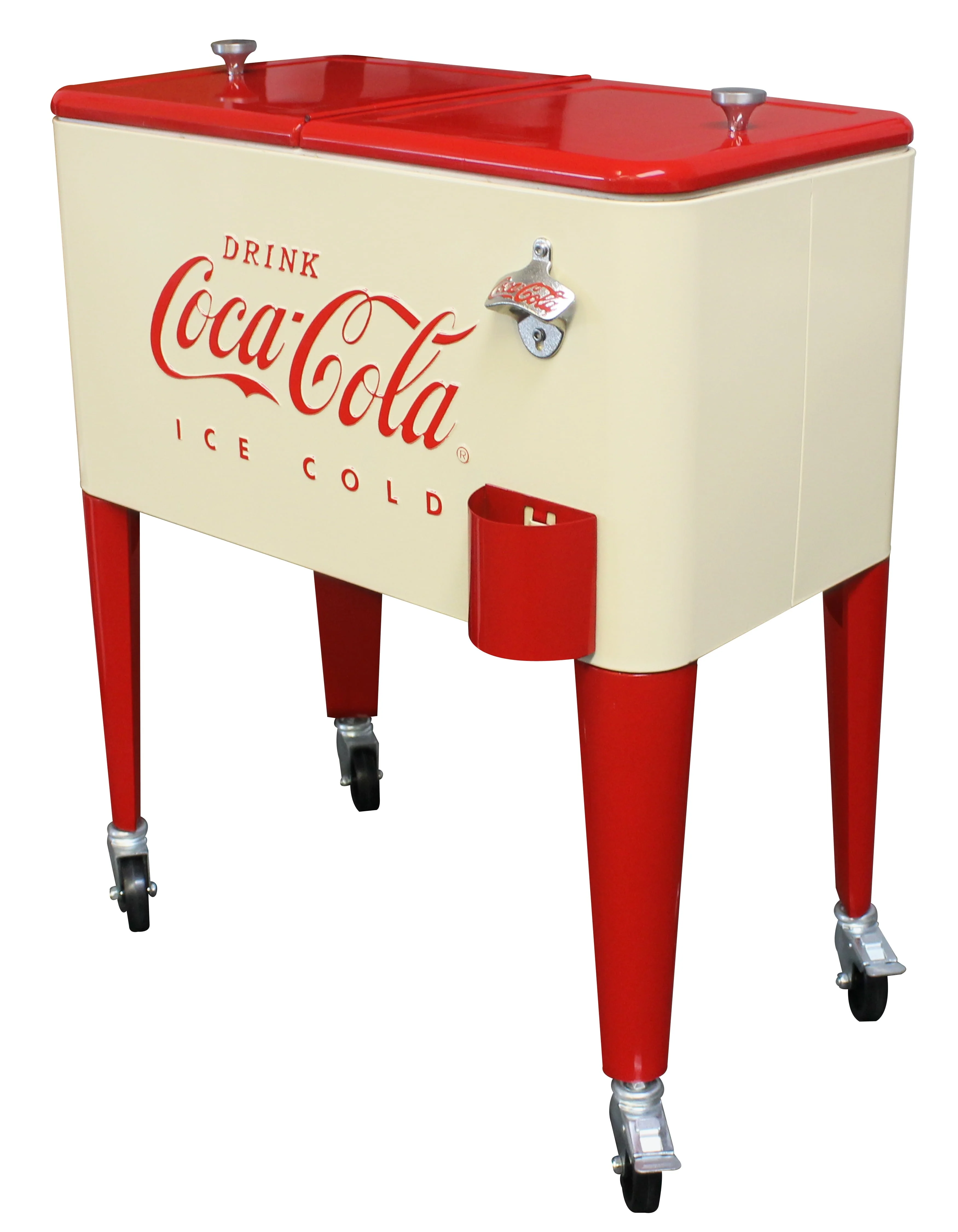 Leigh Country Licensed Coca - Cola Series CP 98111 Metal 60 Qt Outdoor Patio Cooler
