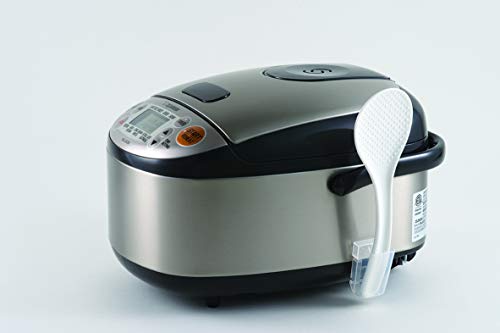 Cuiseur à riz et chauffe-riz Zojirushi, 3 tasses, inox noir