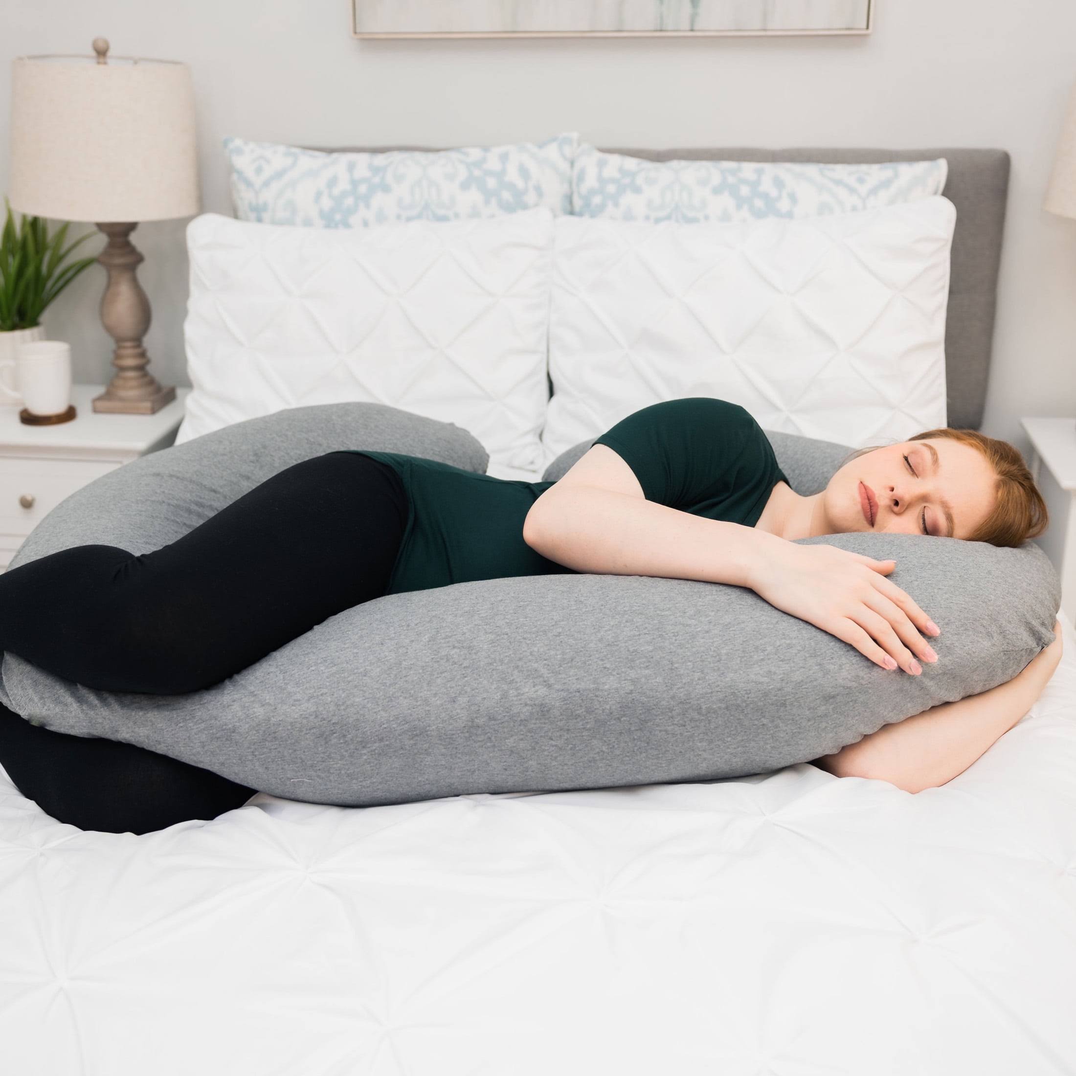 Leachco Sleeperkeeper Pregnancy Pillow, Size: 51.5 inch x 29.75 inch x 8.25 inch