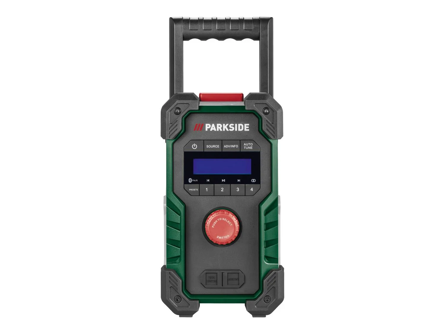 PARKSIDE Radio de chantier sans fil PBR 10 A1, 20V / 12V