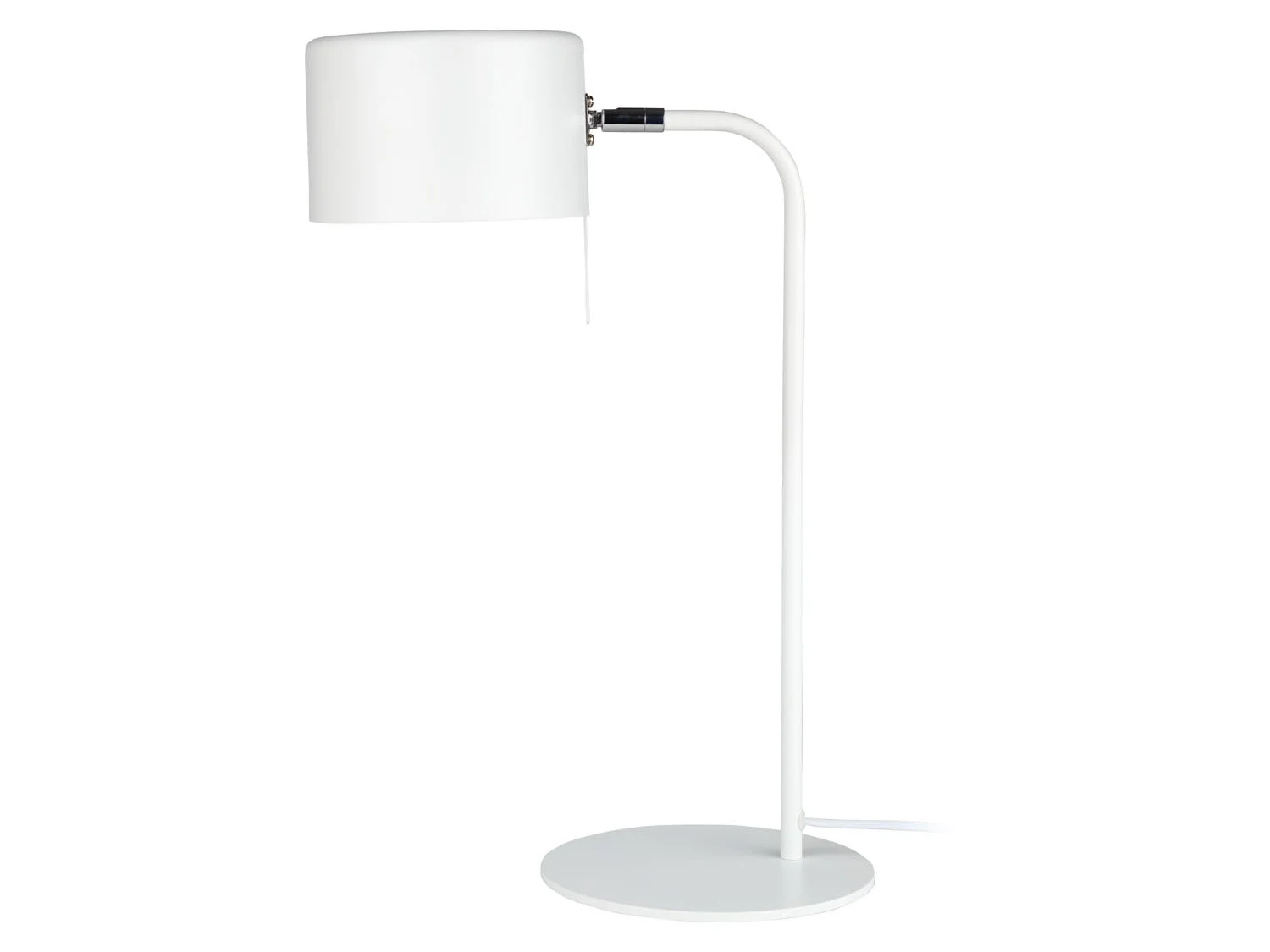 LIVARNO home Lampe de table, 1 ou 2 ampoules, blanc mat