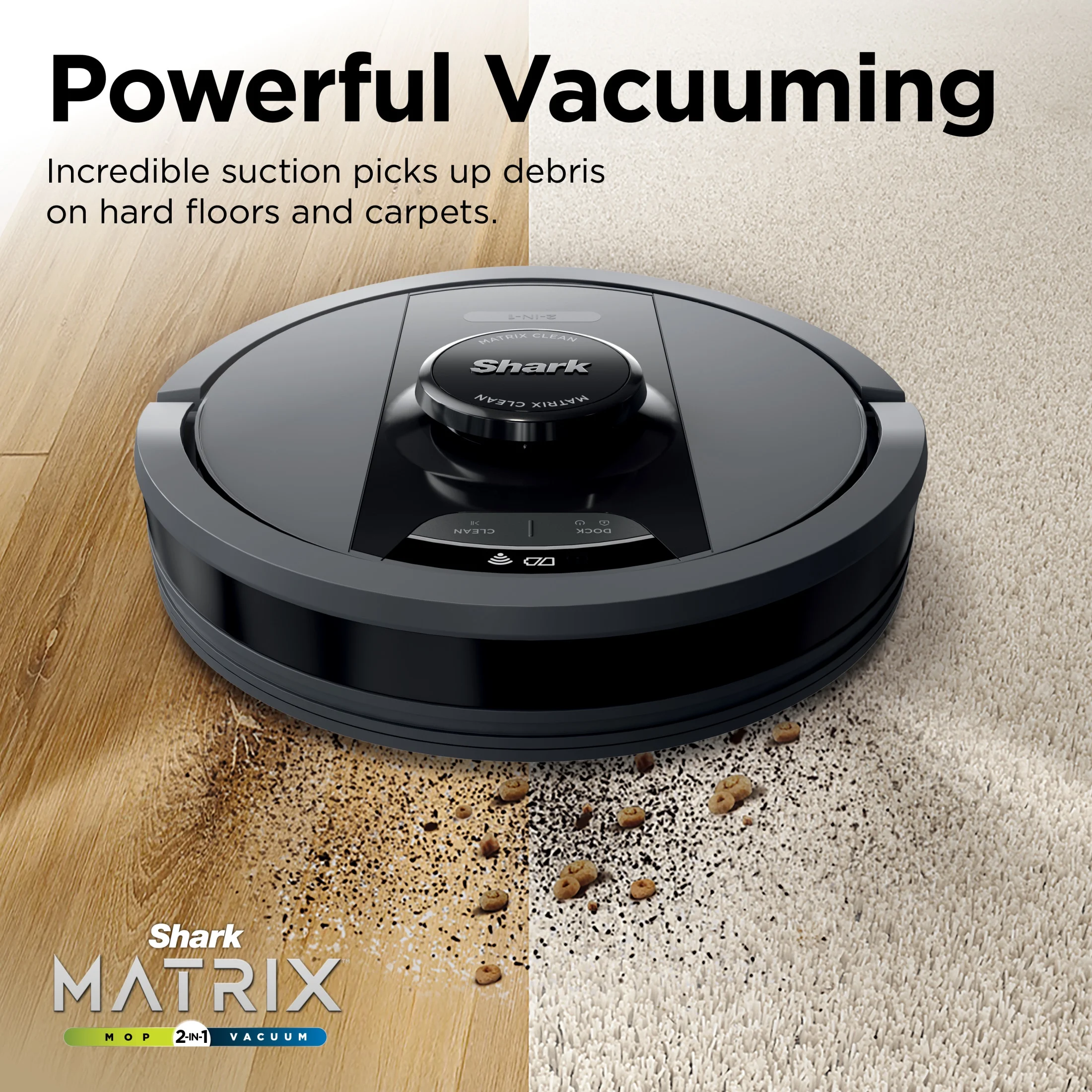 Matrix Robot Vacuum Mop, Auto Empty, Carpets and Hard Floors, 30-Day Capacity Base, Precision Home Mapping, Pet-Friendly, Wi-Fi, RV2400WS - Image 5