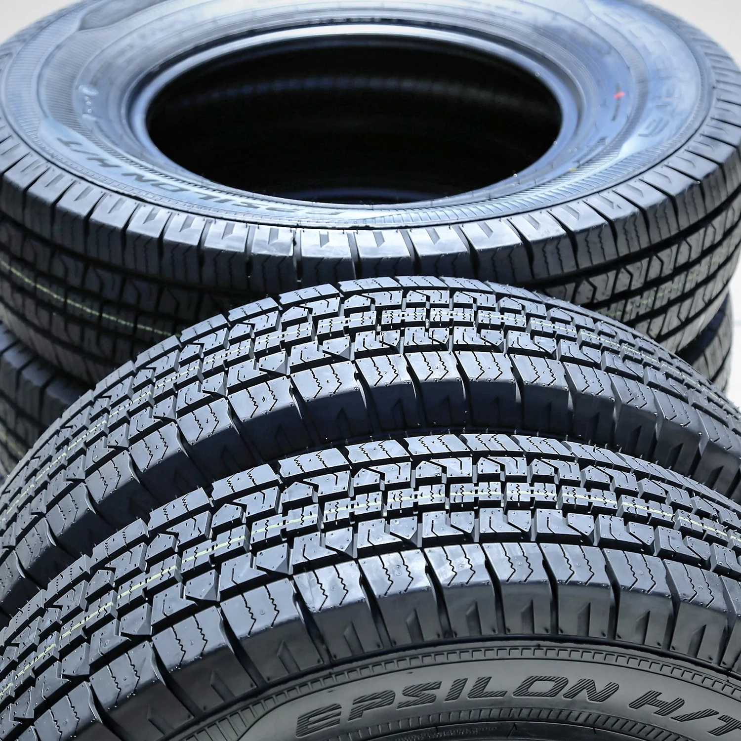 Set of 4 (FOUR) Accelera Epsilon H/T LT 235/85R16 Load E 10 Ply Light Truck Tires