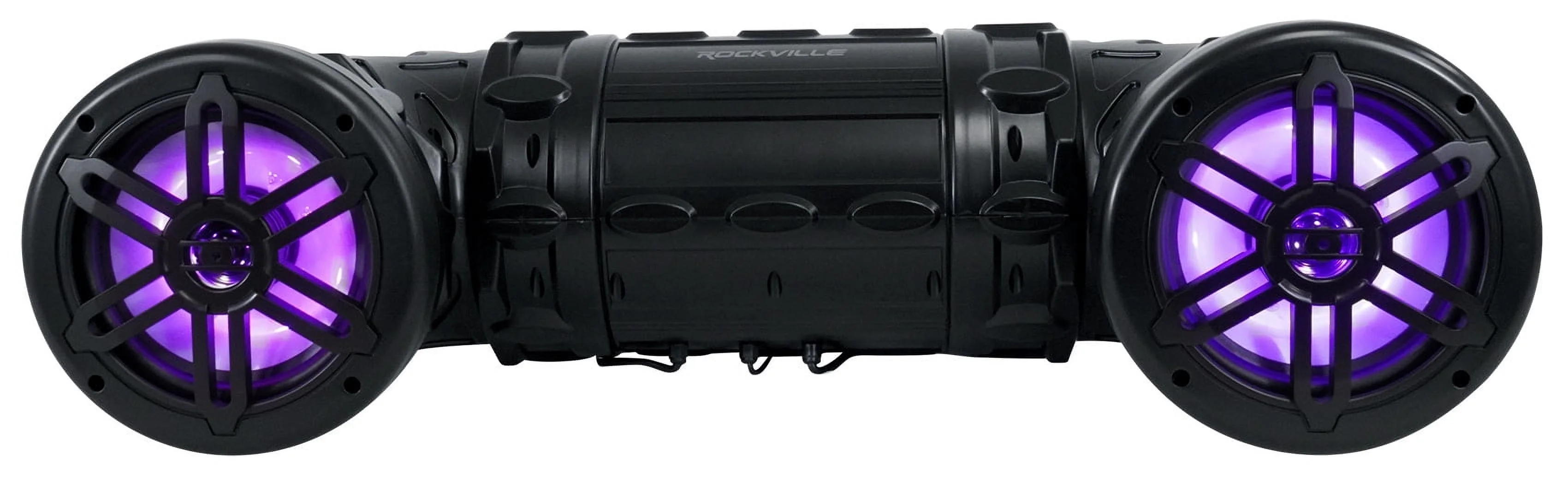 RATV80L V2 Bluetooth Dual 8" Powered 600w ATV/UTV/Marine Speaker w/LED - Image 6