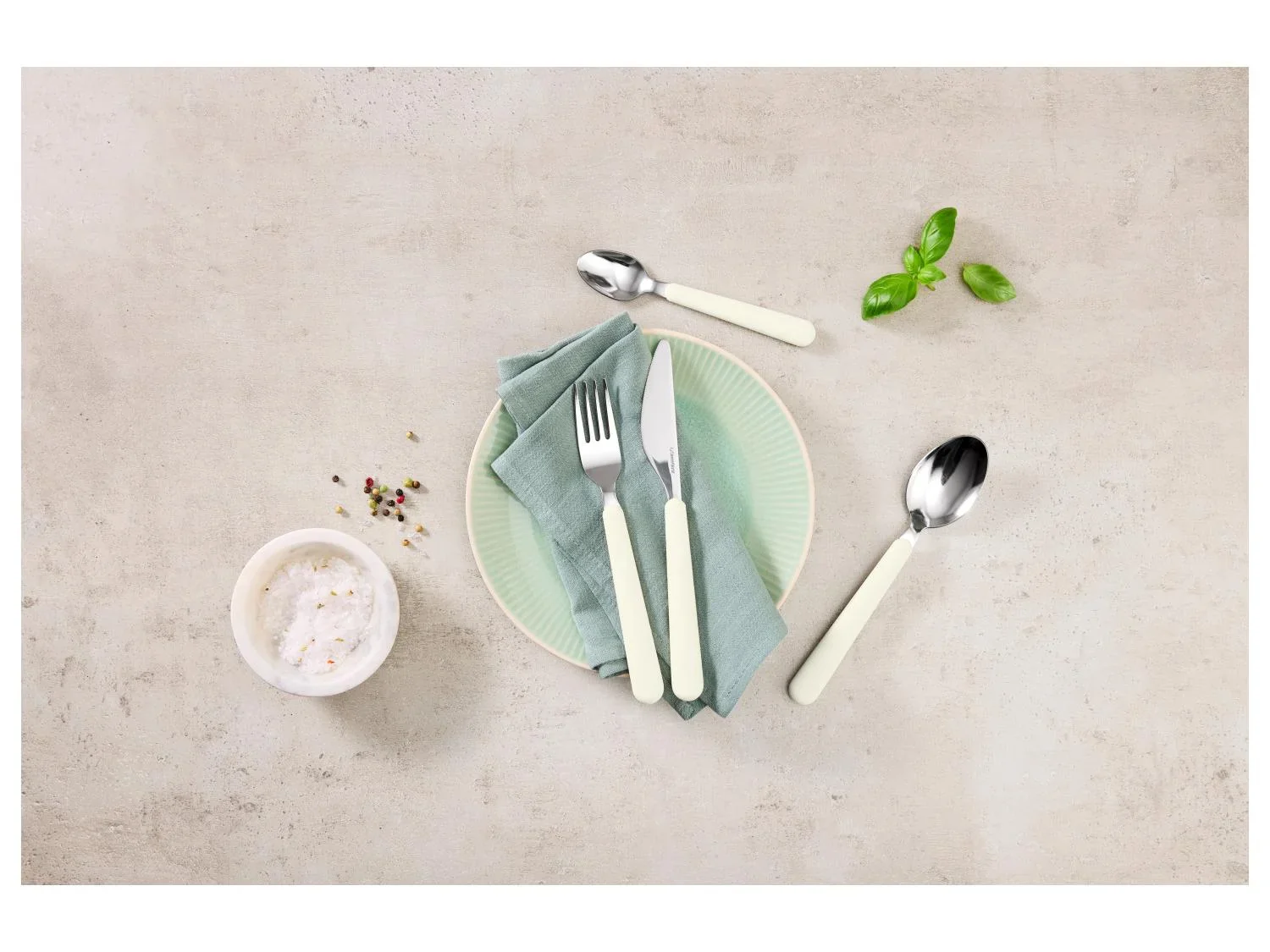 SILVERCREST Set de 16 couverts en acier inoxydable