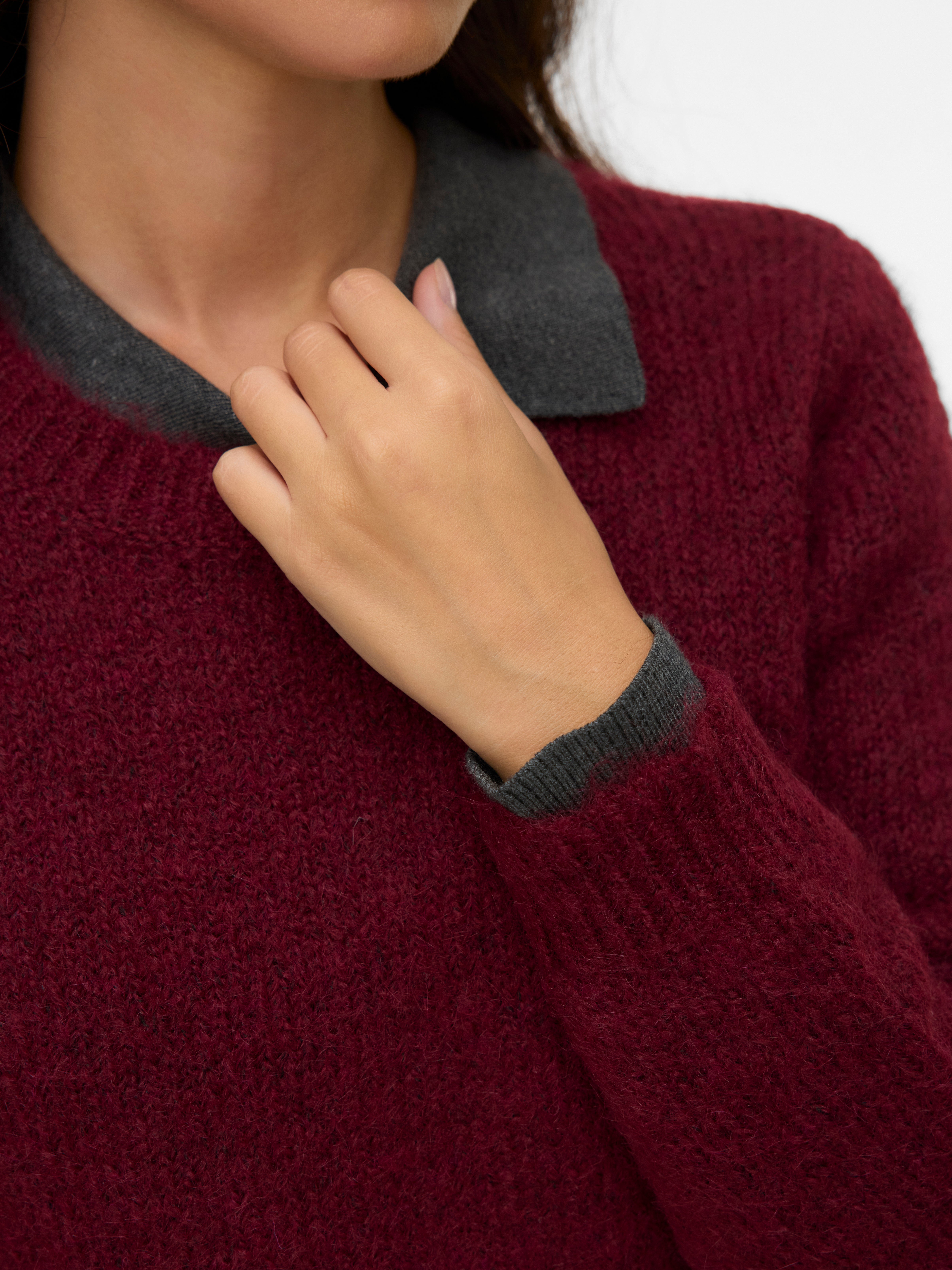 VERO MODA® AWSILJA Knitted pullover