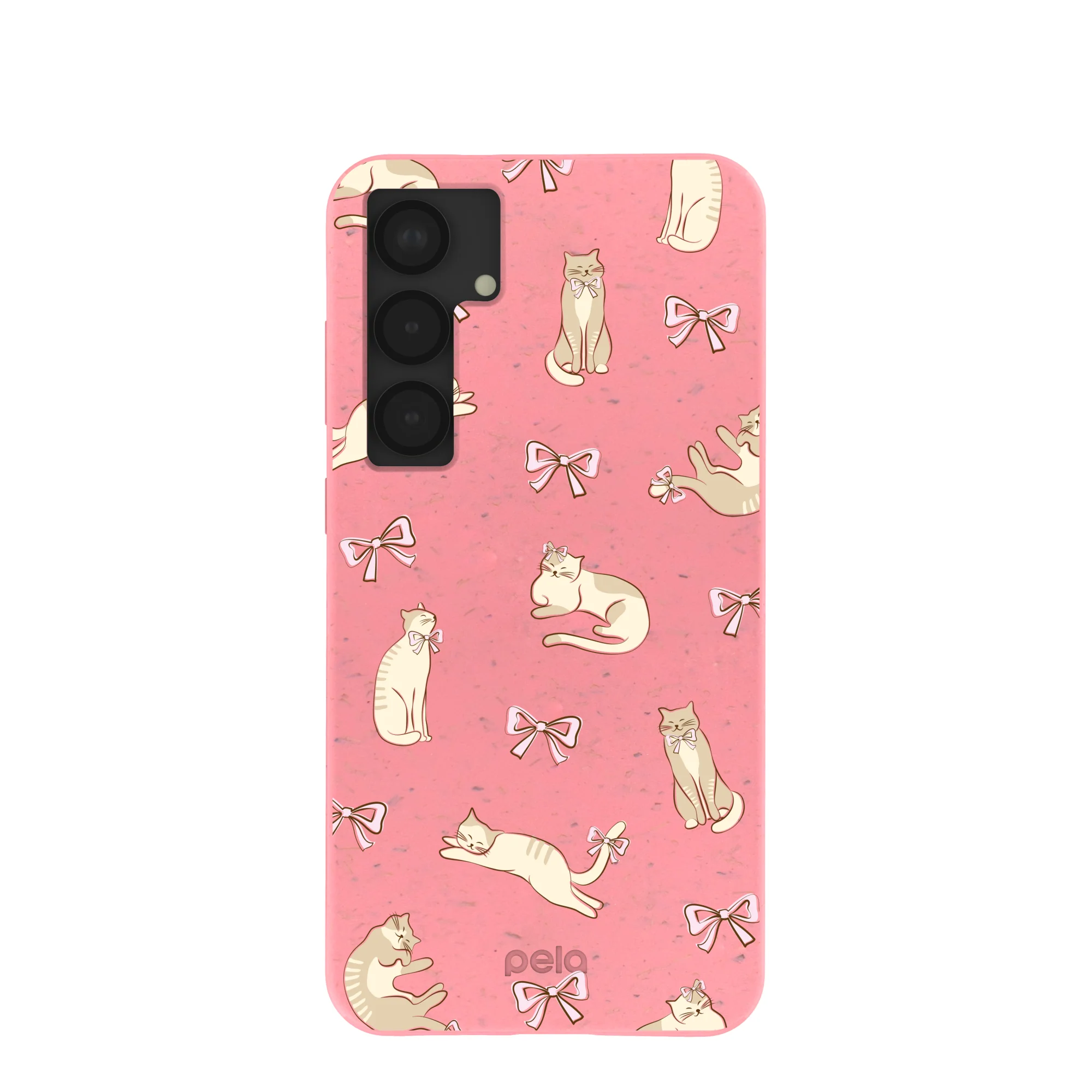 Bubblegum Pink Purrfection Samsung Galaxy S25+(Plus) Case