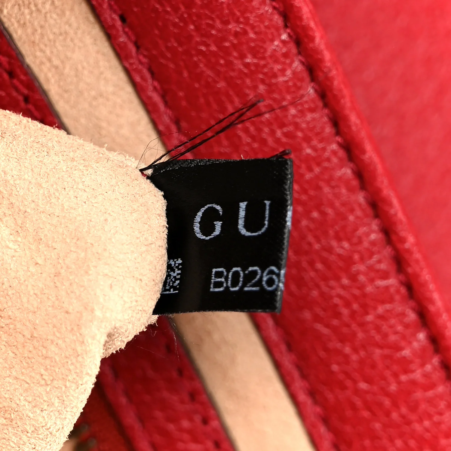 GG Supreme Monogram Small Queen Margaret Top Handle Bag Red