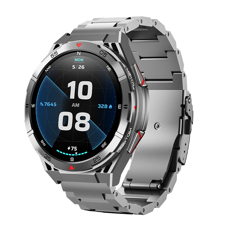 New X2B Sports Smartwatch with GPS Positioning, Bluetooth Calling, Waterproof, Altitude and Barometric Pressure Monitoring, Health Monitoring