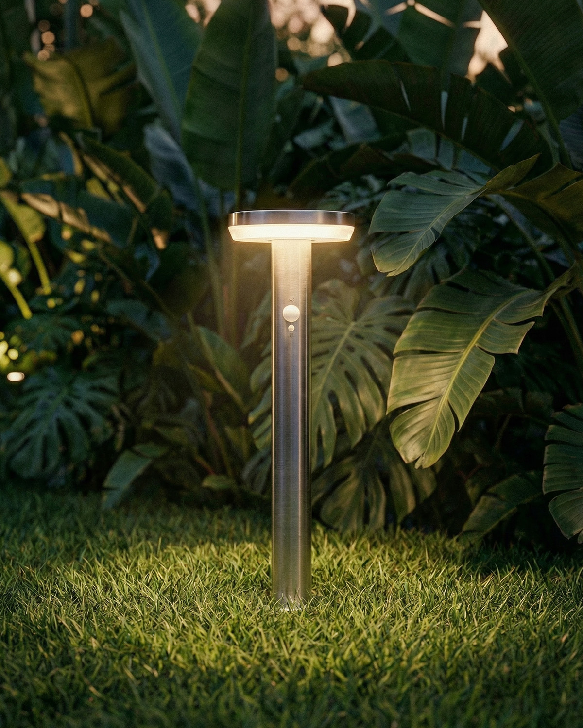 Sulivan - Baliza Solar LED de Exterior de Metal Sulivan